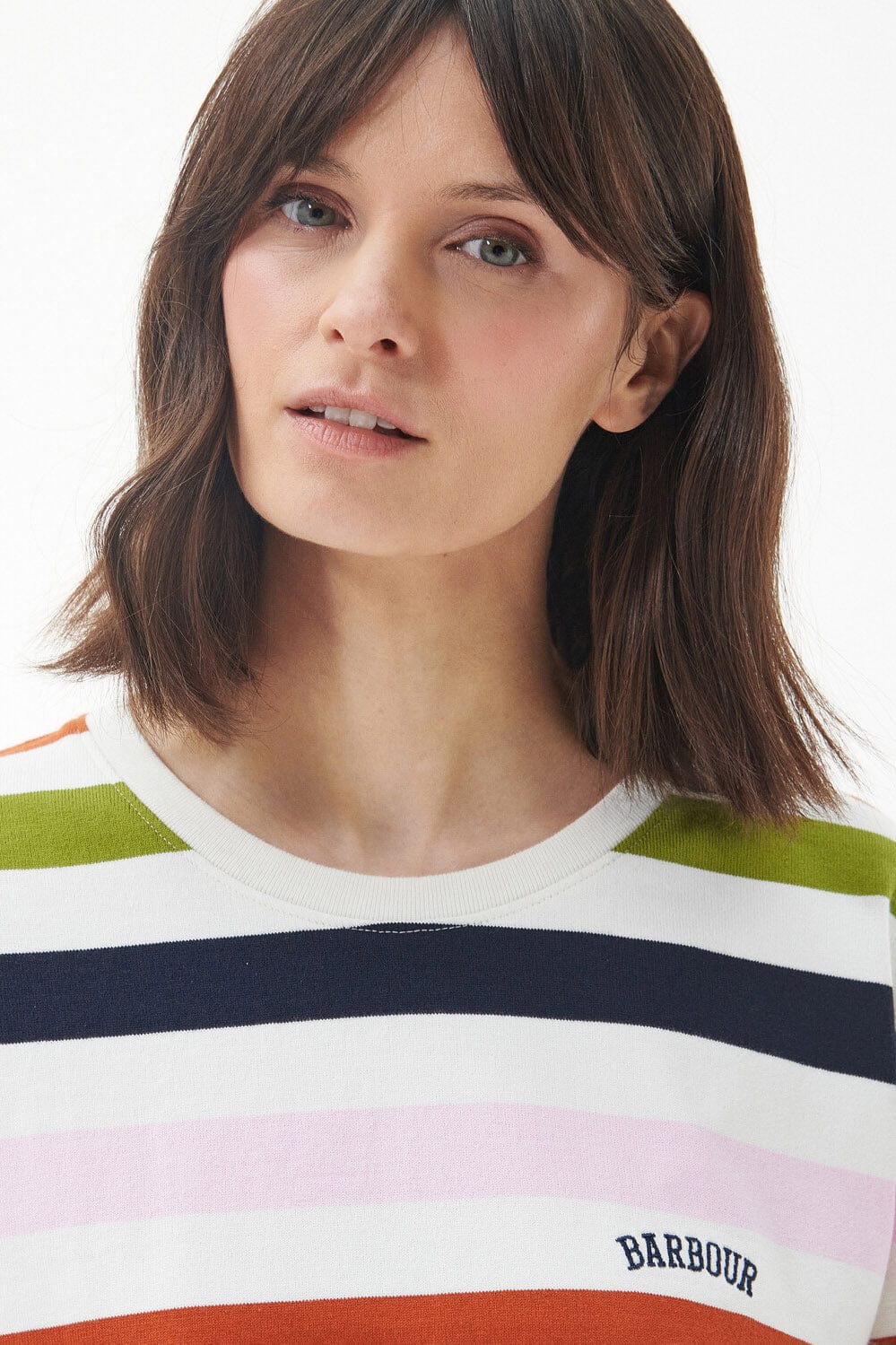 Southport Long Sleeve Top - Multi Stripe - Image 3
