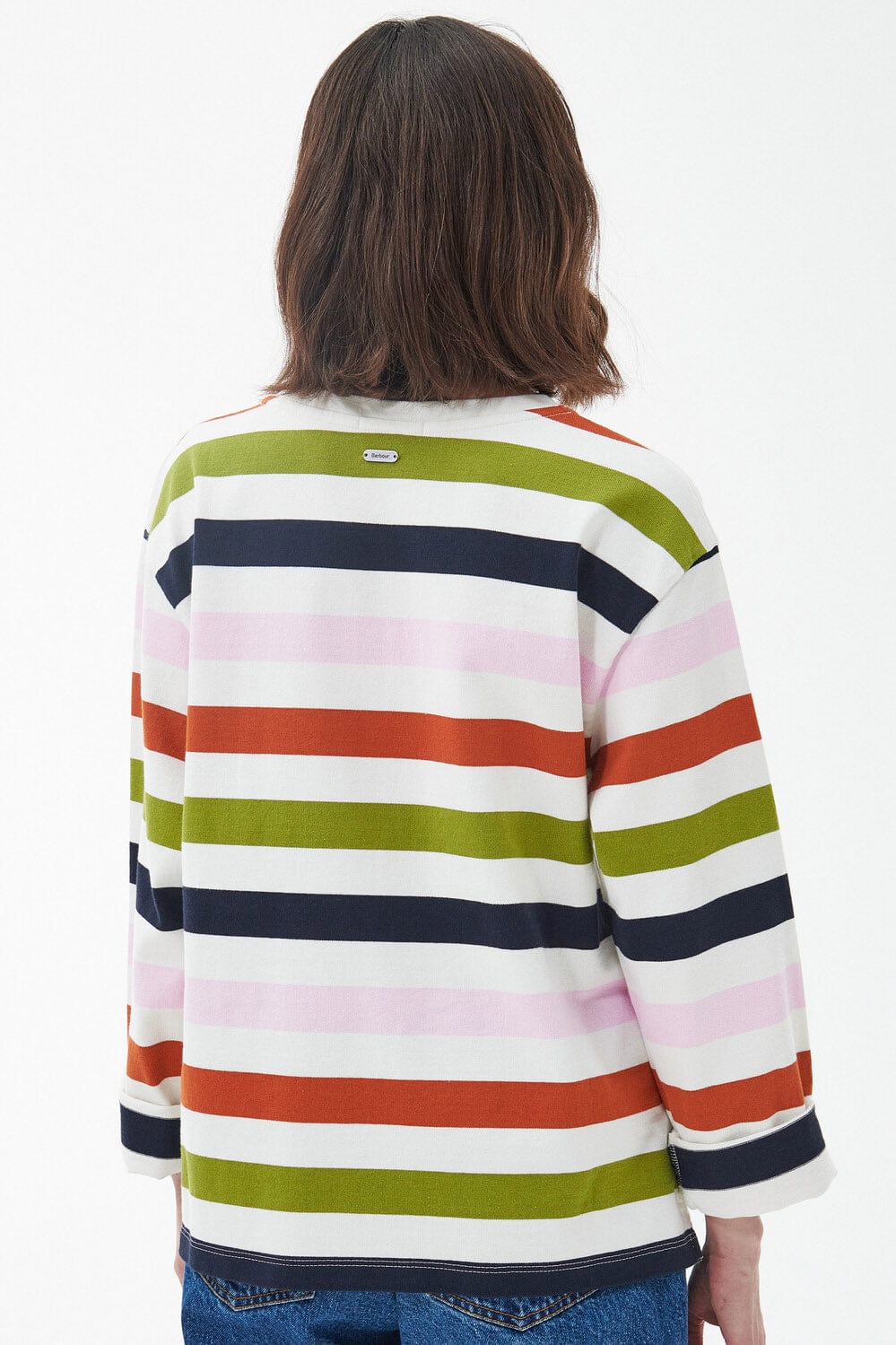 Southport Long Sleeve Top - Multi Stripe - Image 5
