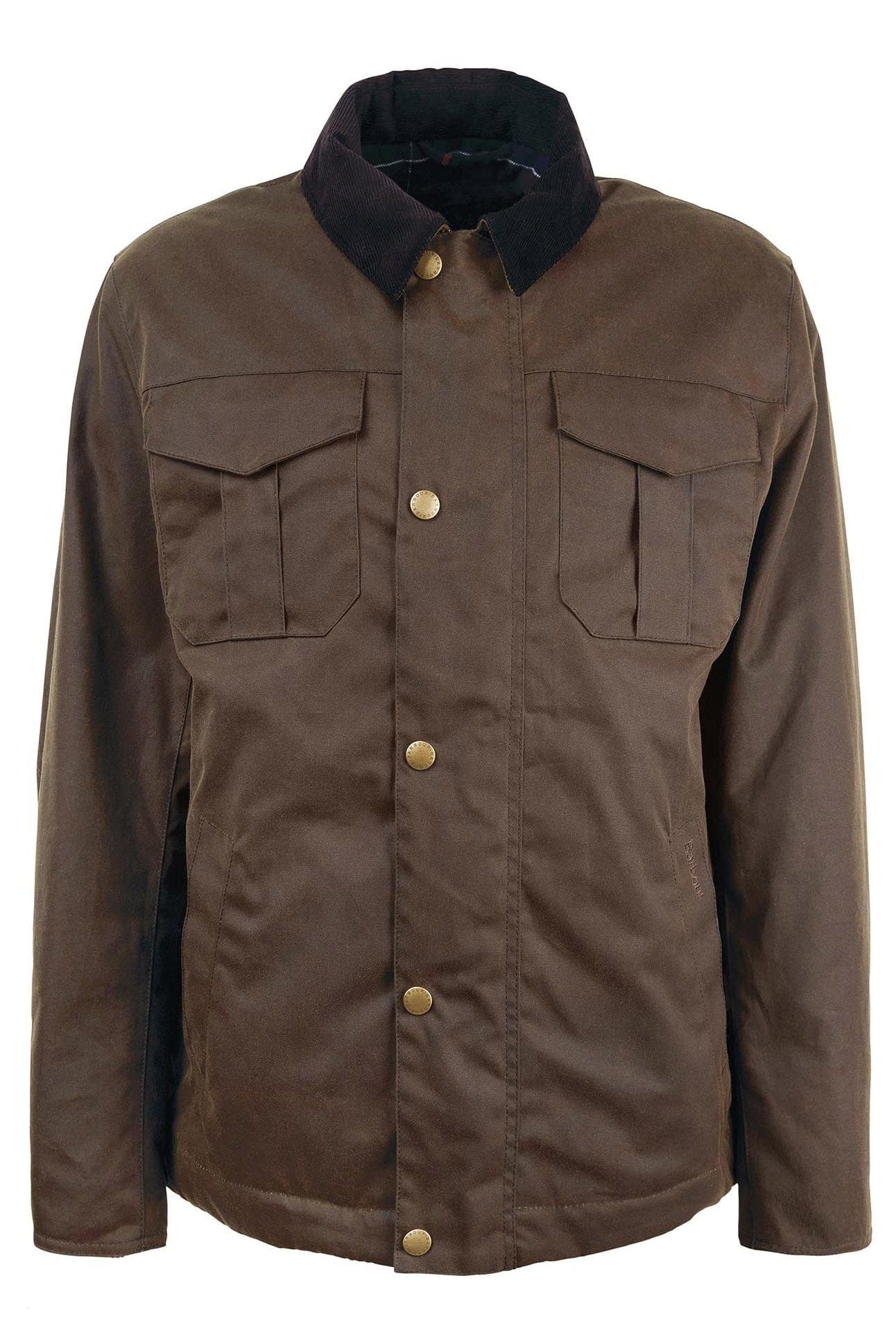 Spen Wax Jacket - Brown