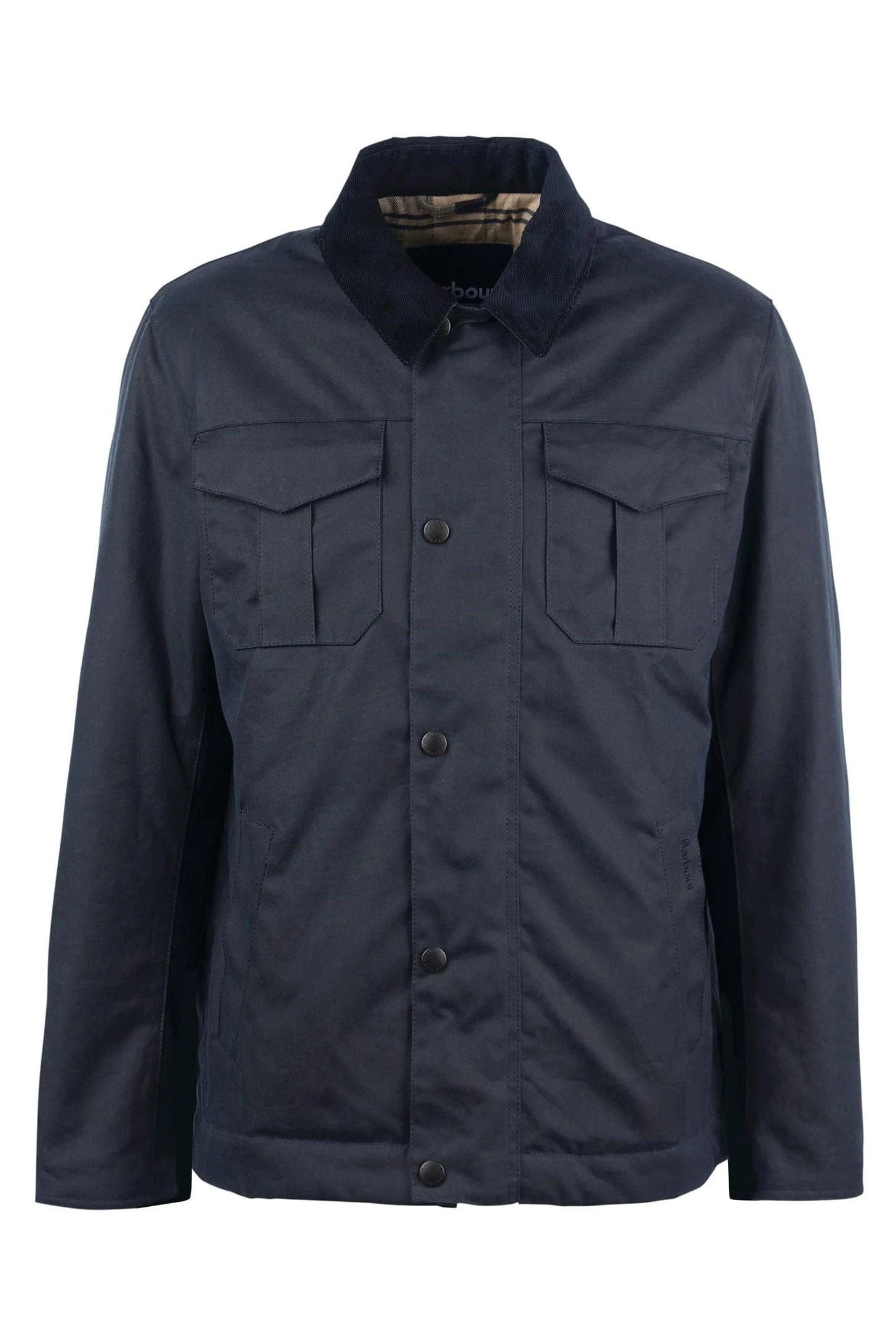 Spen Wax Jacket - Navy