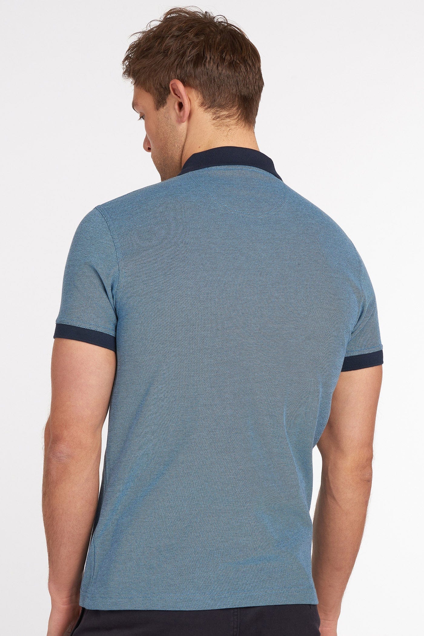 Sports Mix Polo - Navy - Image 3