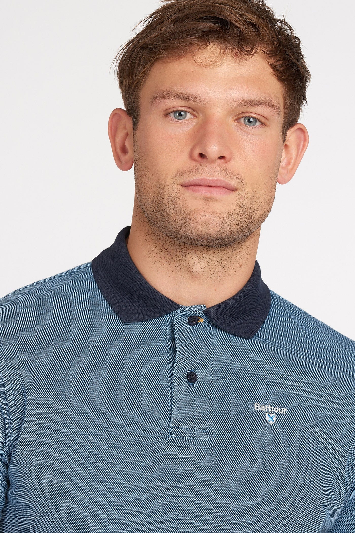 Sports Mix Polo - Navy - Image 4