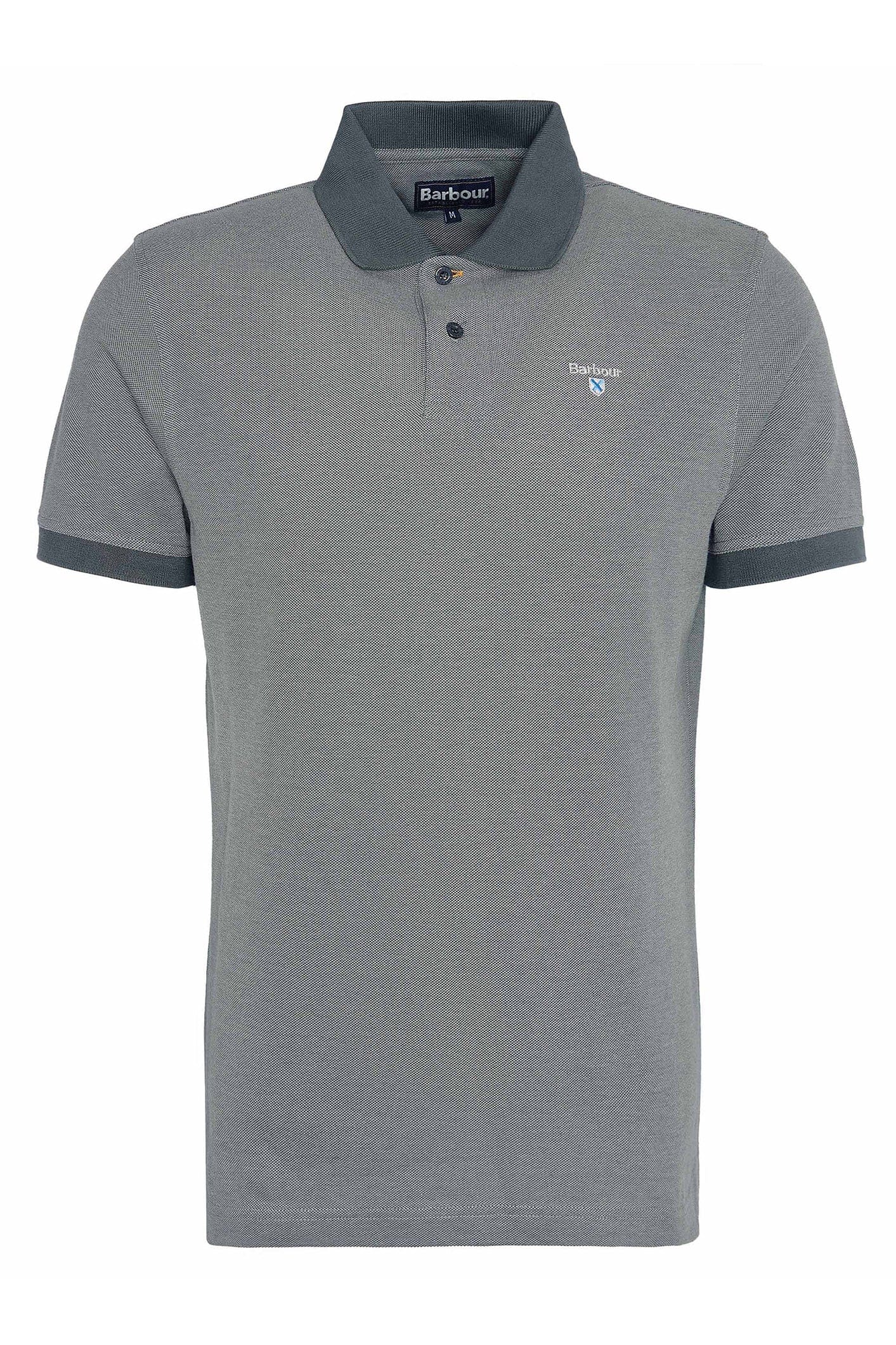 Sports Mix Polo Shirt - Mid Grey