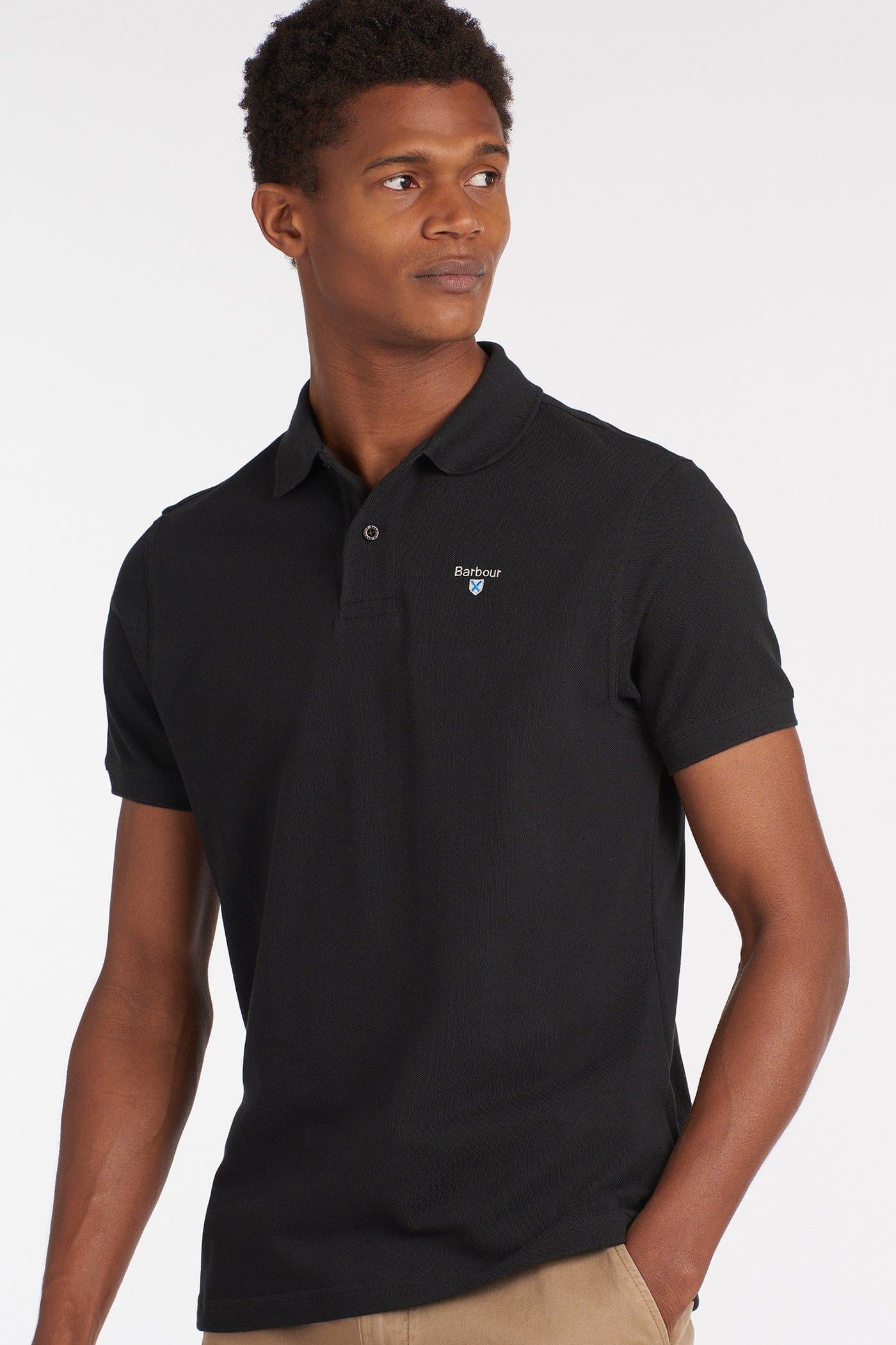 Sports Polo - Black - Image 2
