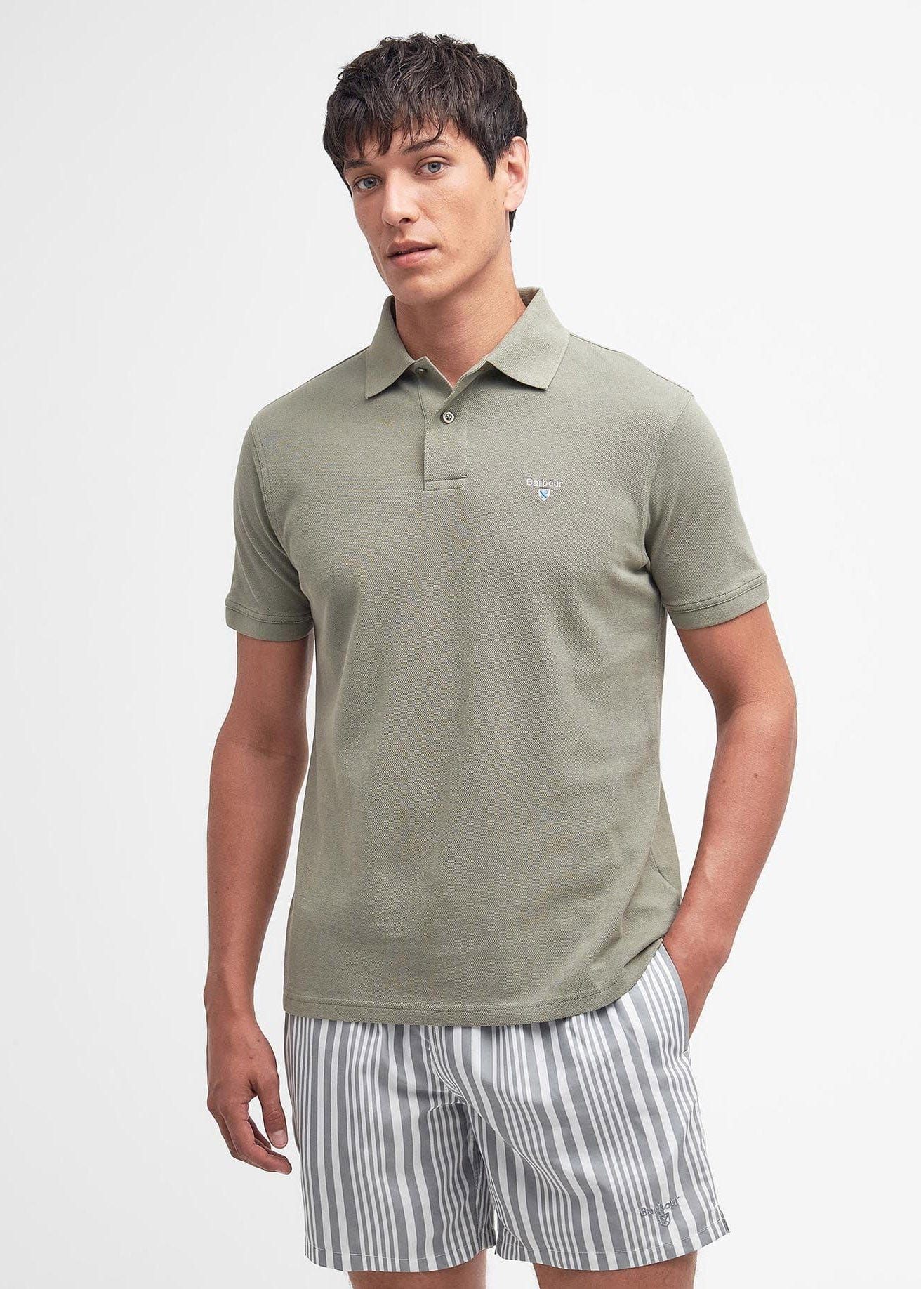 Sports Polo - Dusty Green - Image 2