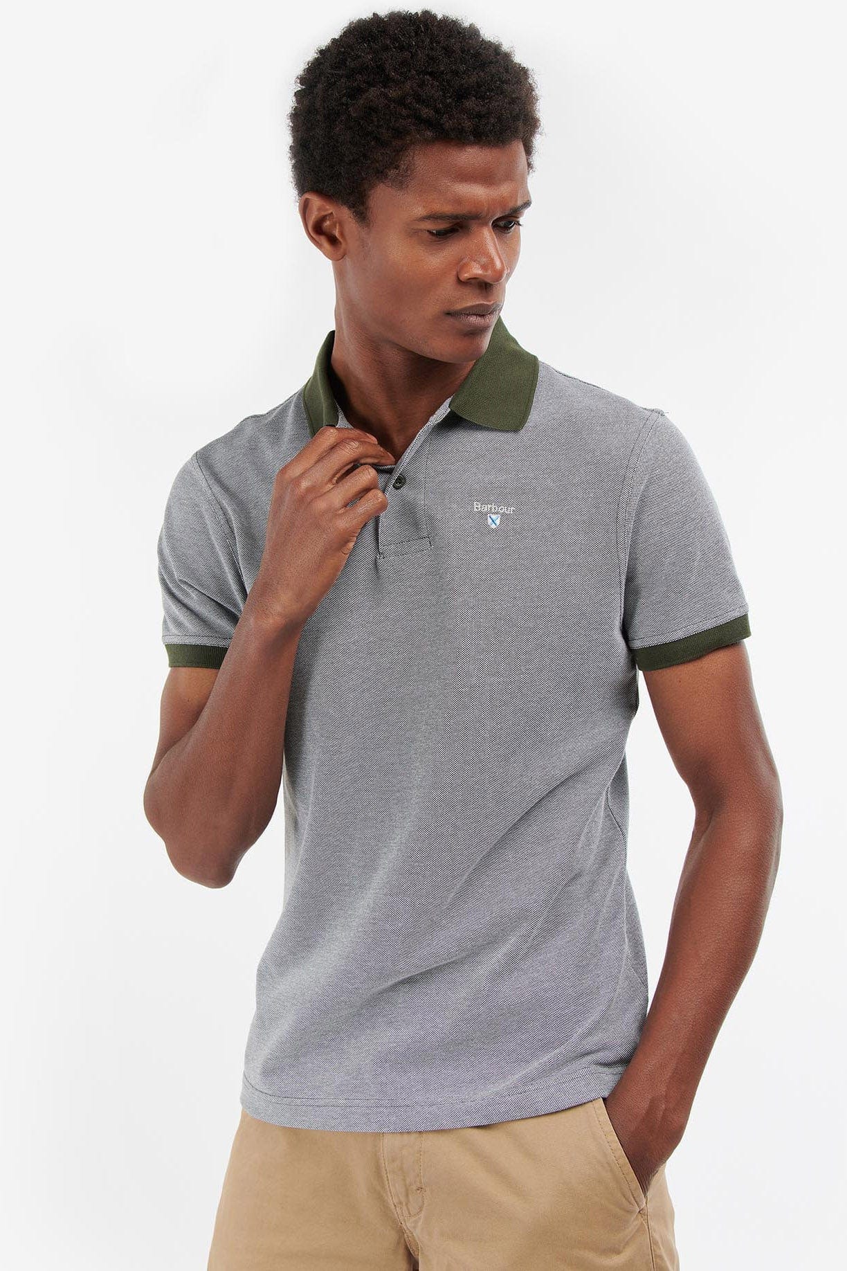 Sports Polo Mix - Dark Olive - Image 2