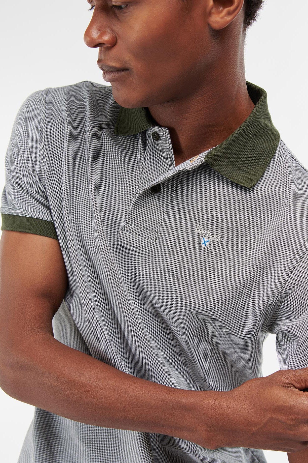 Sports Polo Mix - Dark Olive - Image 4
