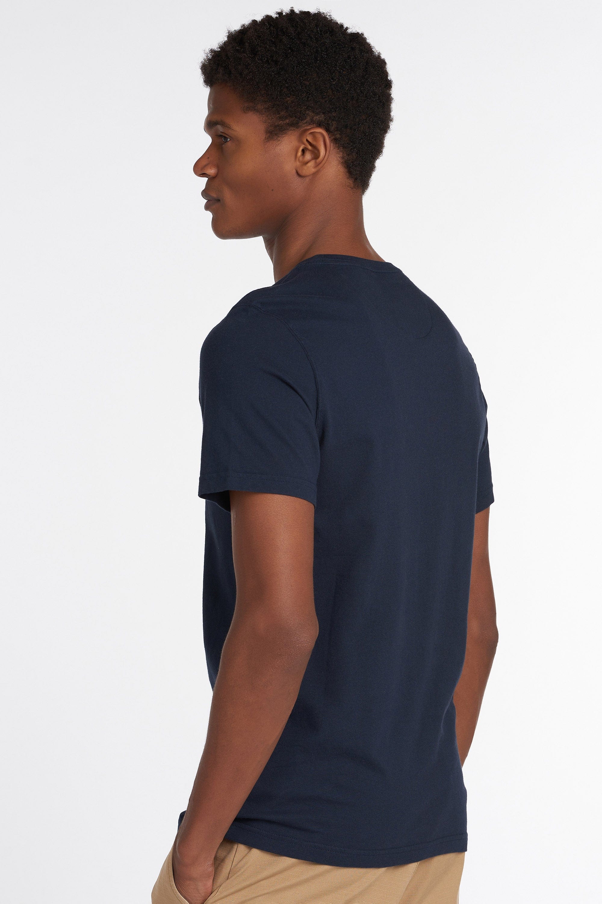 Essential Sports T-Shirt - Navy - Image 3