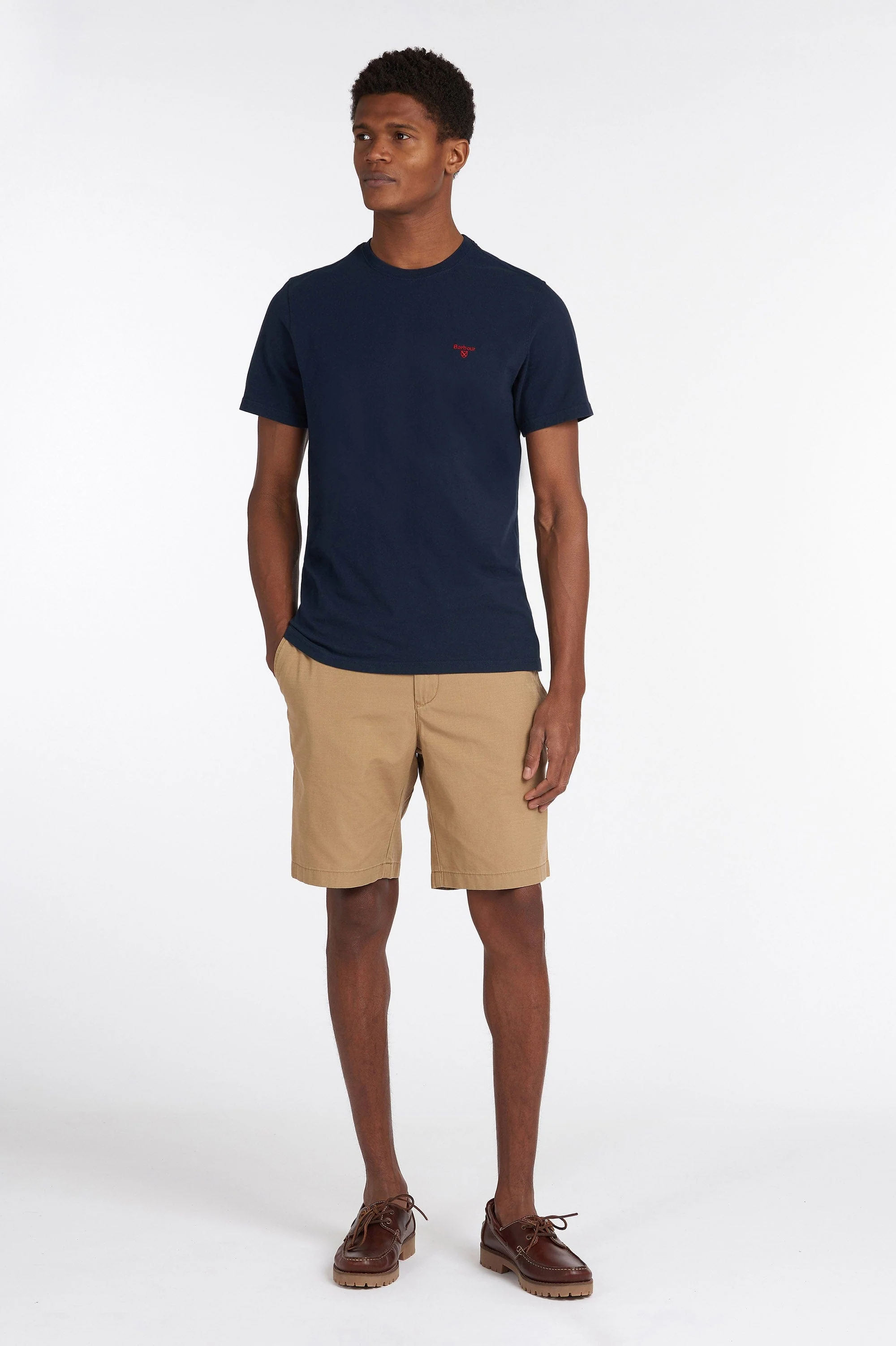 Essential Sports T-Shirt - Navy - Image 4