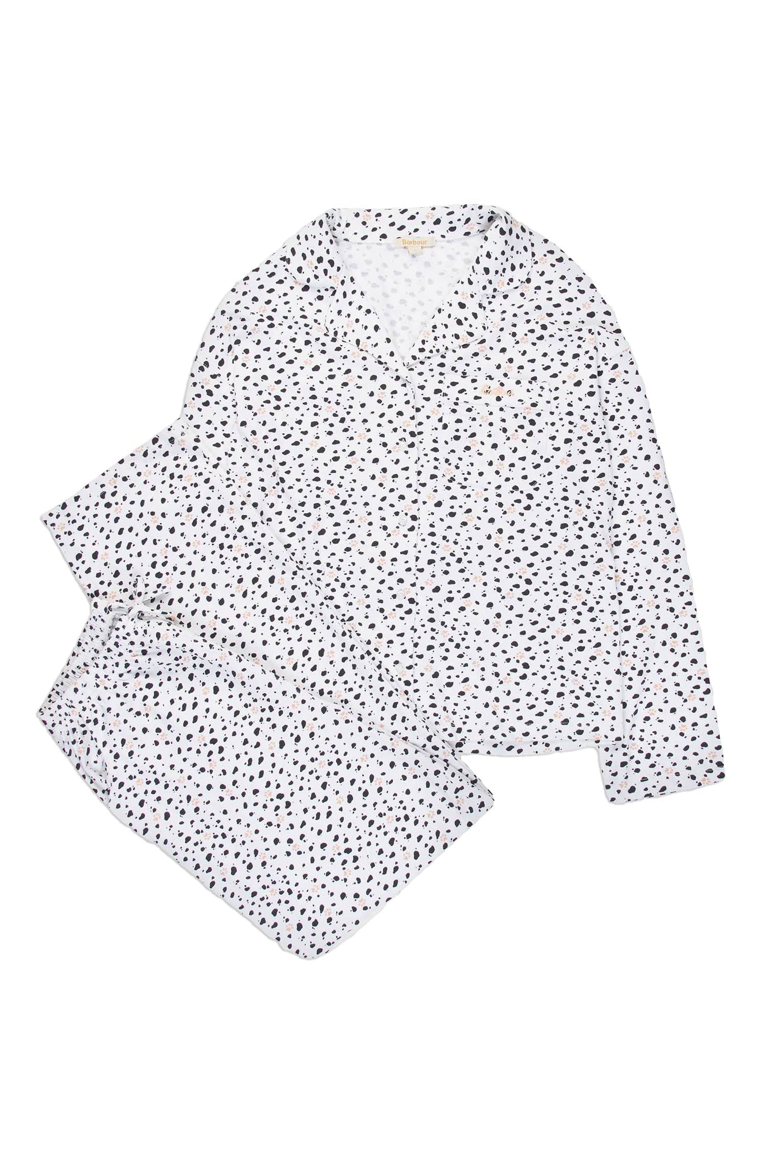 Spot Pyjama Set - White Dalmatian Spot
