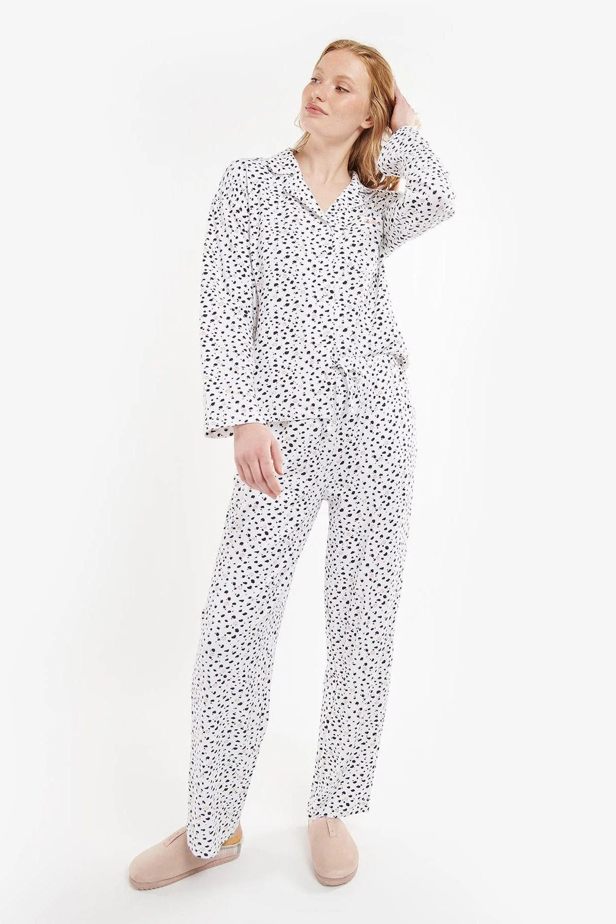 Spot Pyjama Set - White Dalmatian Spot - Image 7