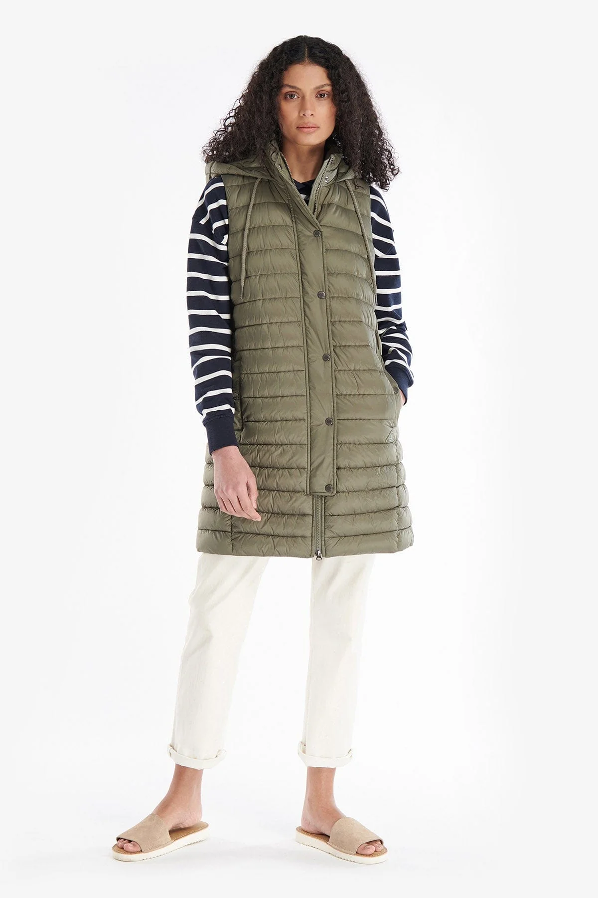 Spurrey Gilet - Dusky Khaki - Image 3