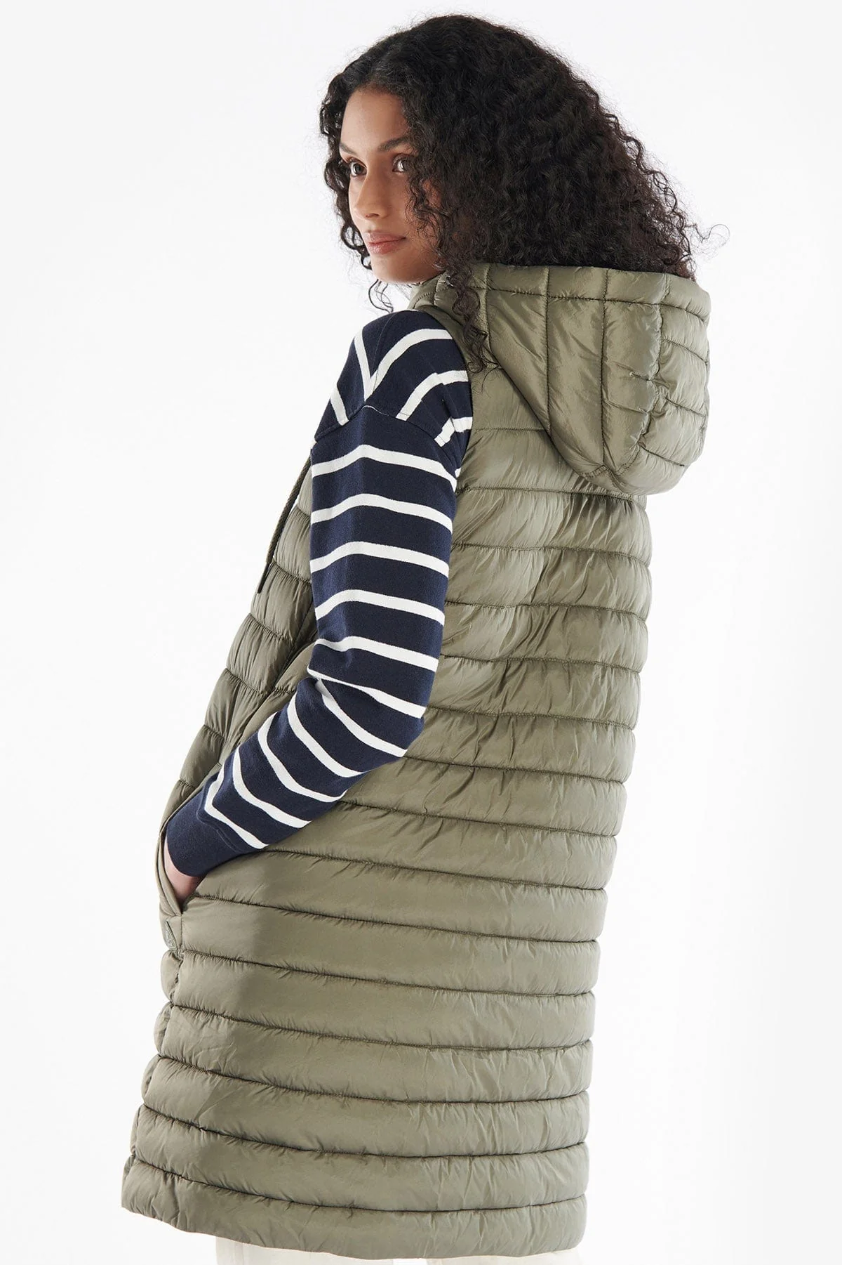 Spurrey Gilet - Dusky Khaki - Image 4
