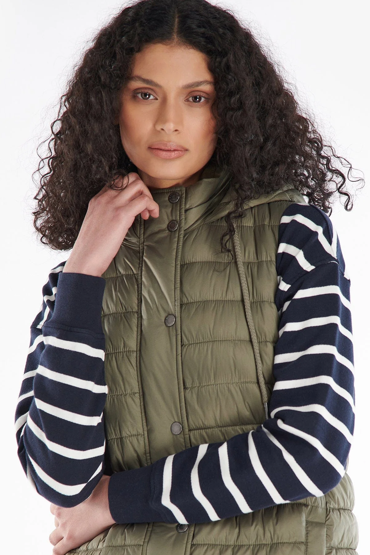 Spurrey Gilet - Dusky Khaki - Image 5