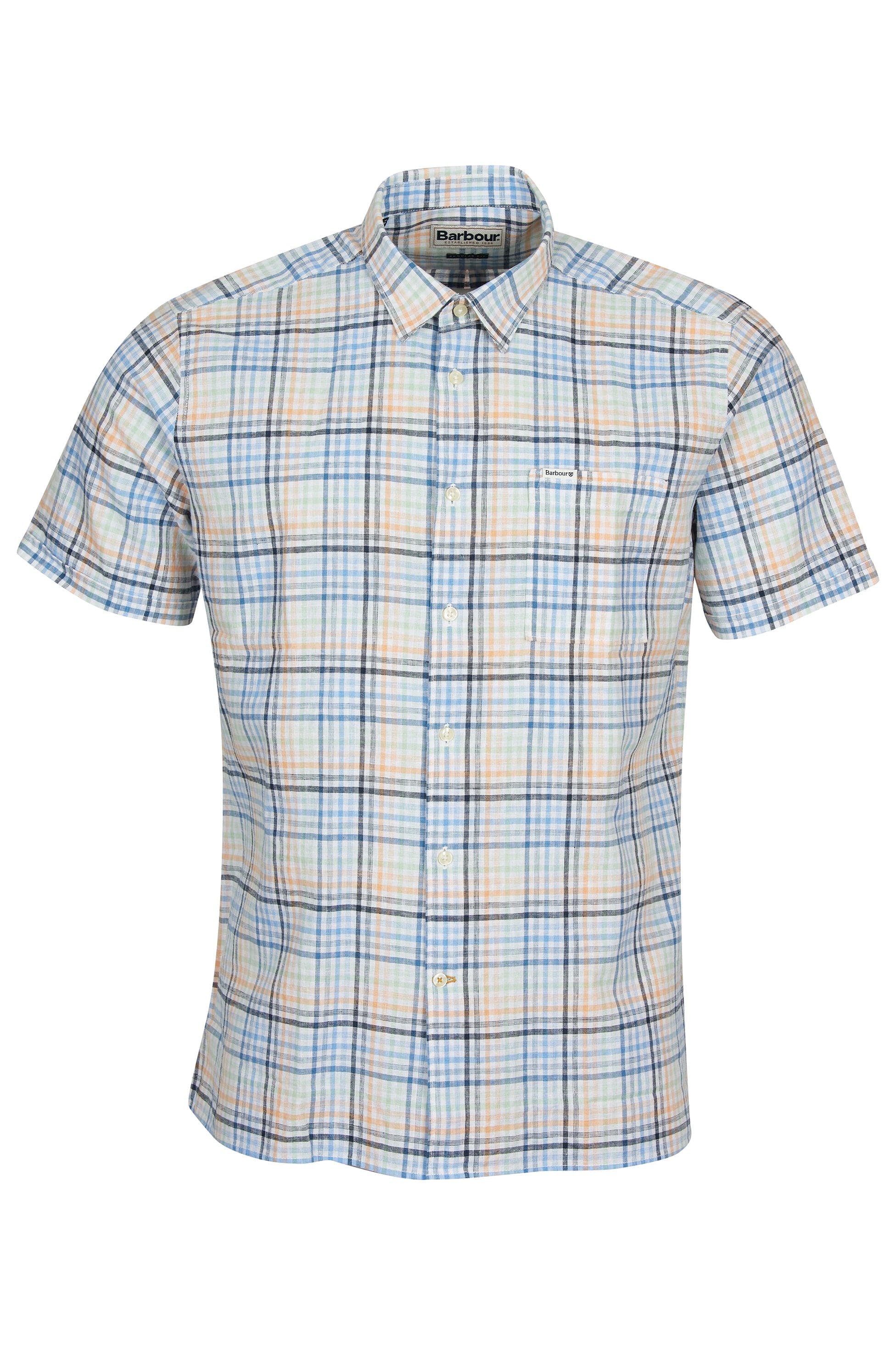 Starmer Short Sleeve Summer Shirt - Mint
