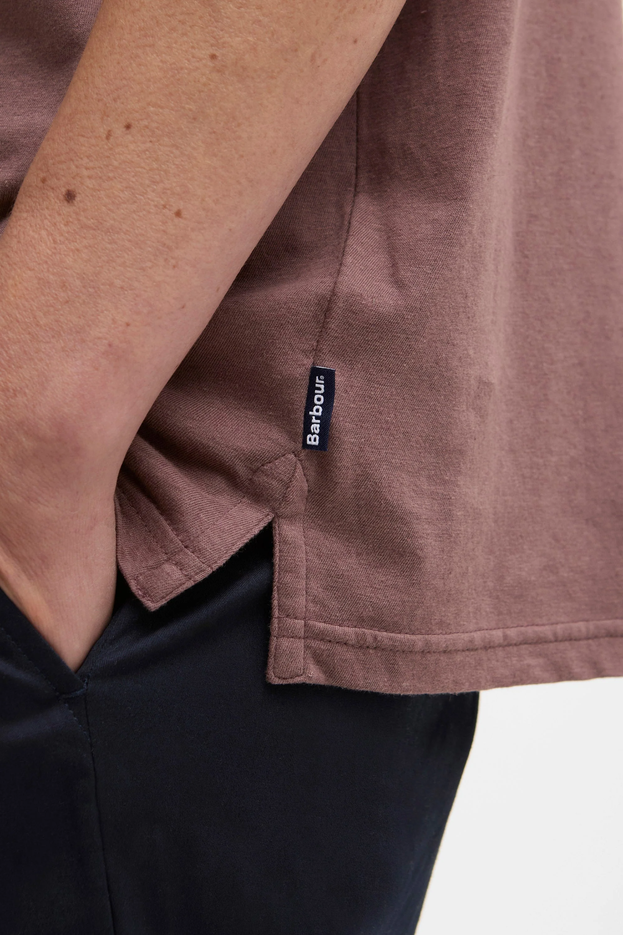 Steventon Linen-Blend Polo - Peppercorn - Image 4