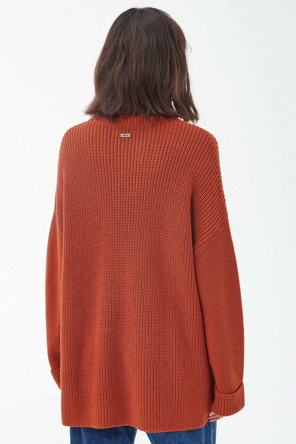 Stitch Cape Jumper - Spiced Pumpkin - Image 5