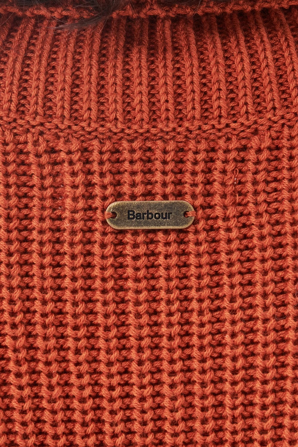 Stitch Cape Jumper - Spiced Pumpkin - Image 6