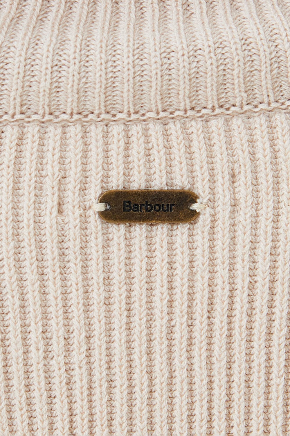 Stitch Knit Jumper Dress - Oatmeal - Image 6