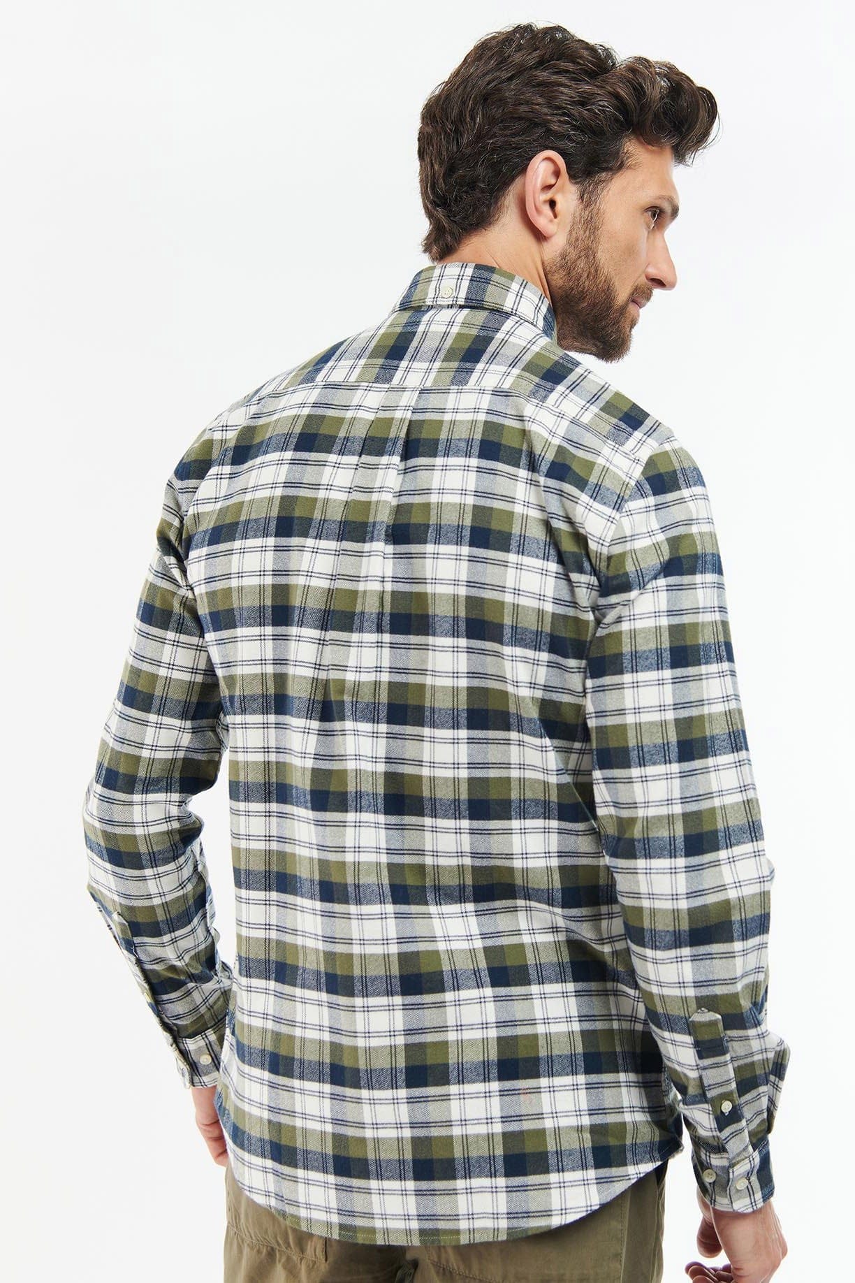 Stonewell Tailored Fit Shirt - Olive - Image 3