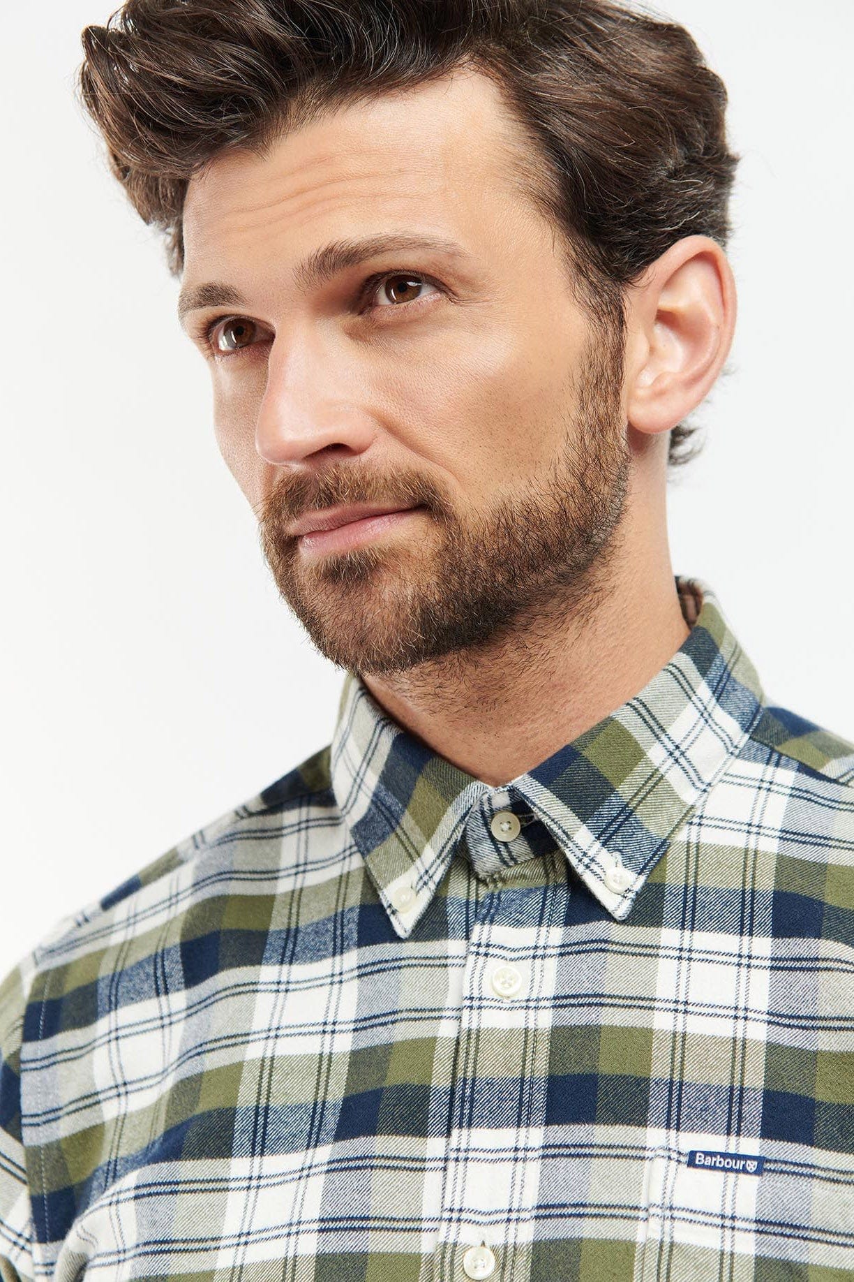 Stonewell Tailored Fit Shirt - Olive - Image 4
