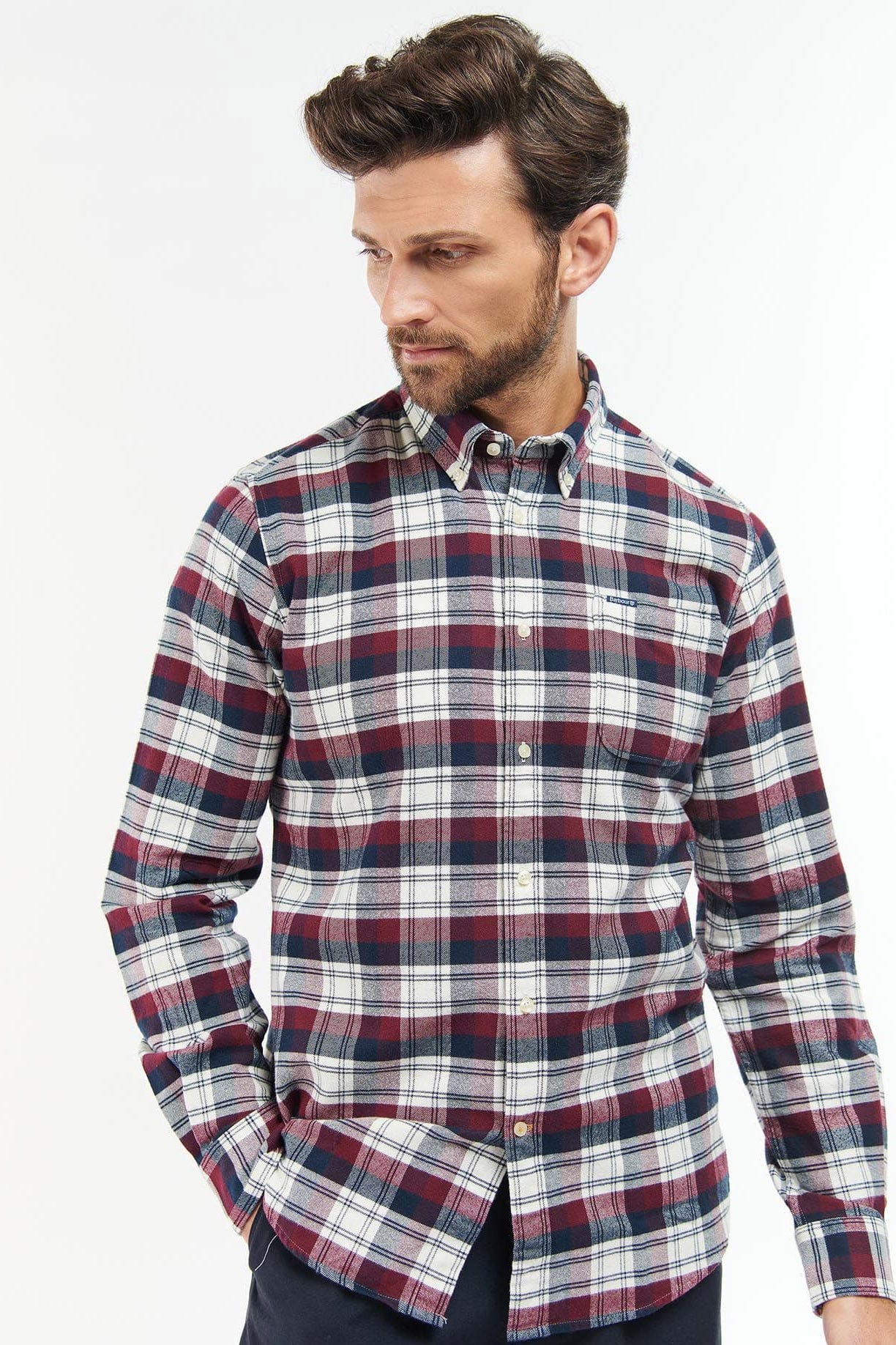 Stonewell Tailored Fit Shirt - Port - Image 2