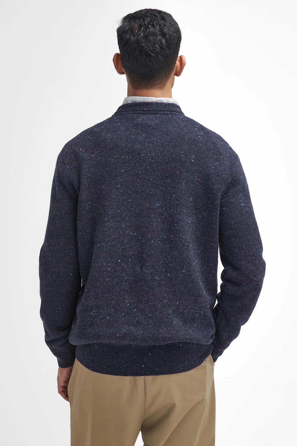 Tainsbury Crew Neck Jumper - Navy - Image 3