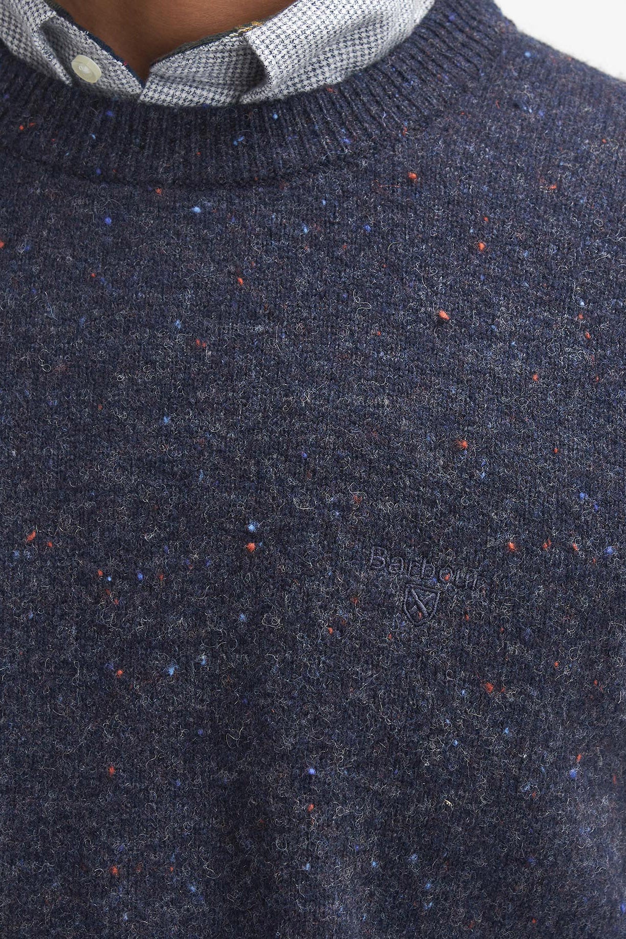 Tainsbury Crew Neck Jumper - Navy - Image 4