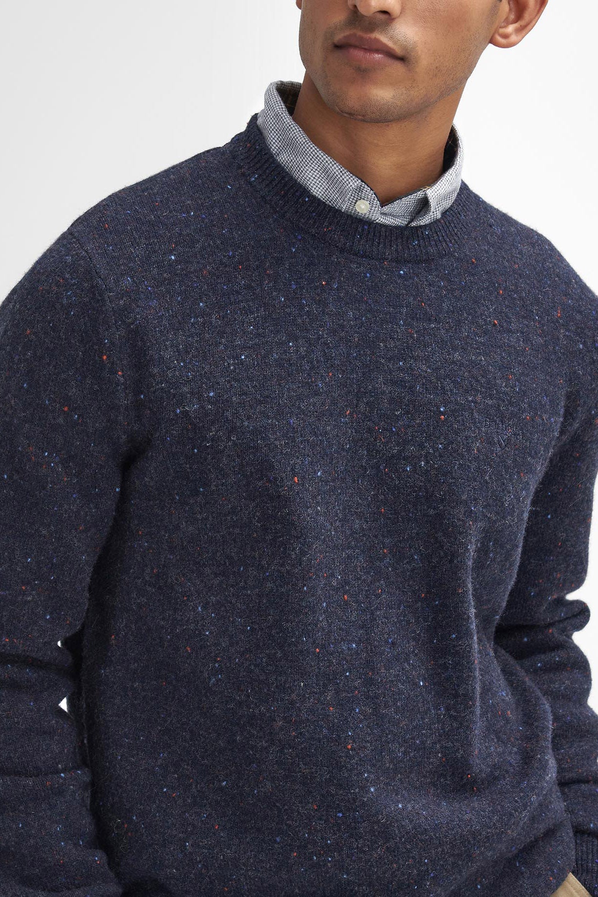 Tainsbury Crew Neck Jumper - Navy - Image 5