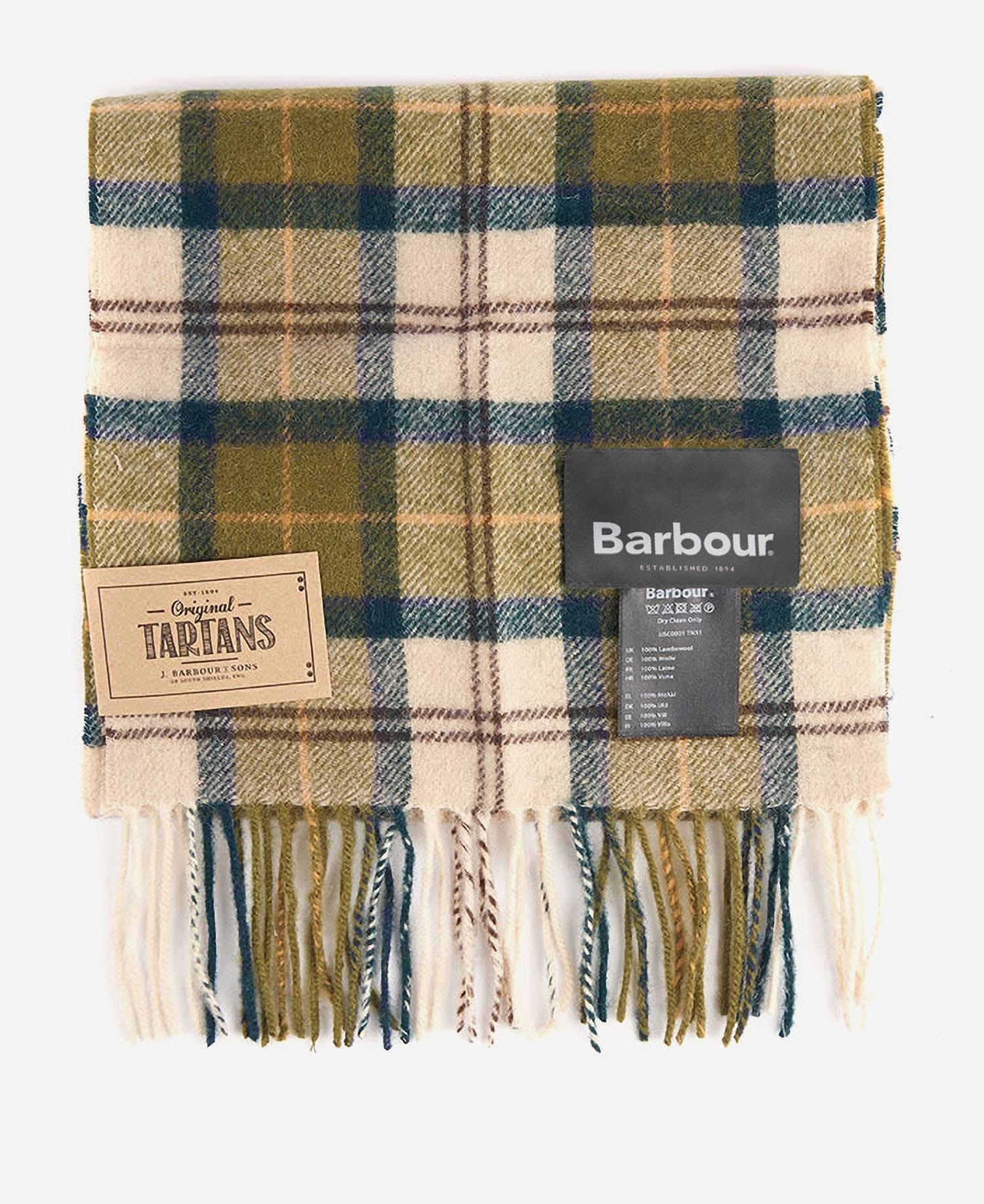 Tartan Lambswool Scarf - Ancient - Image 3