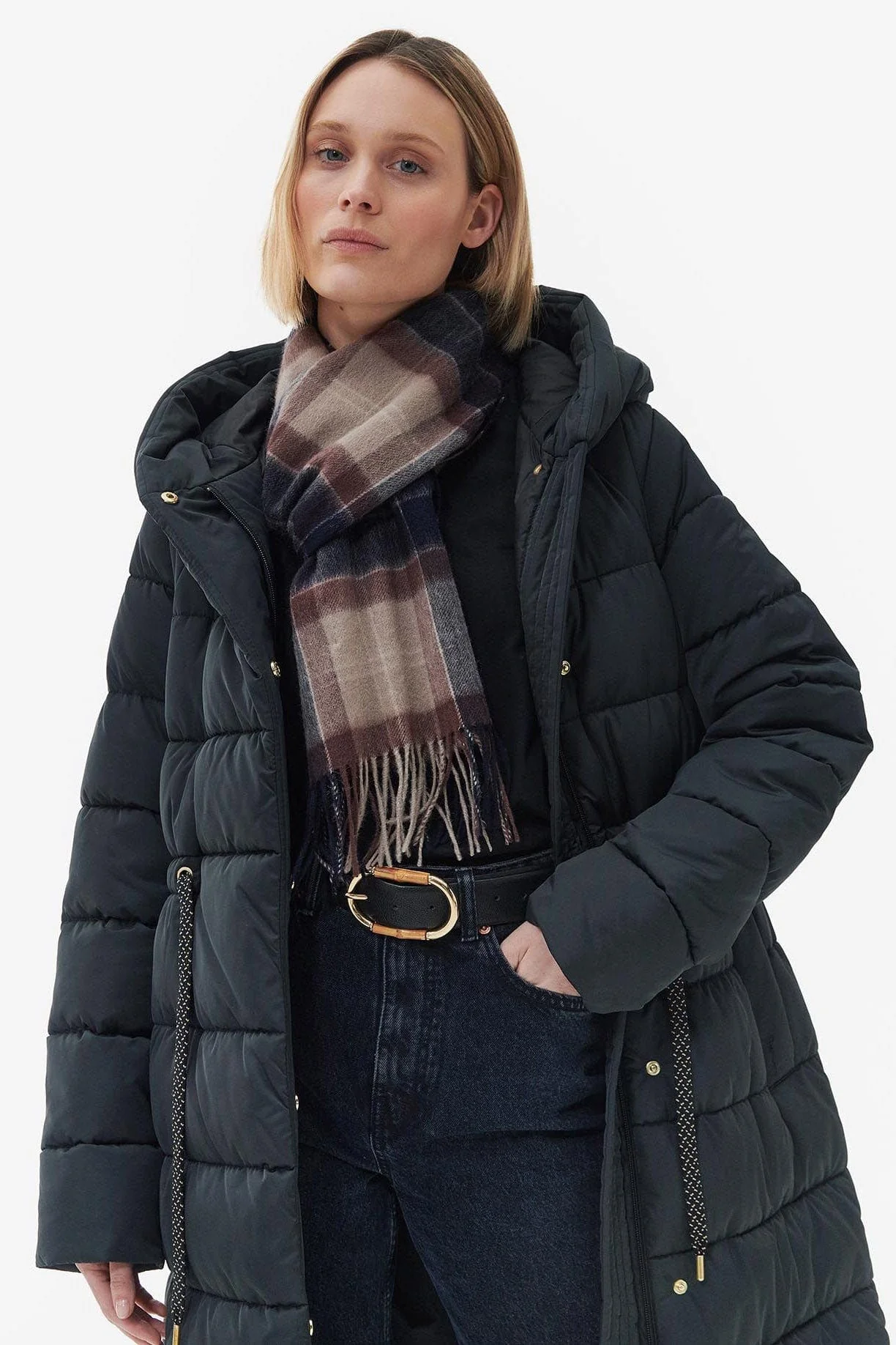 Tartan Scarf - Gardenia Tartan - Image 5