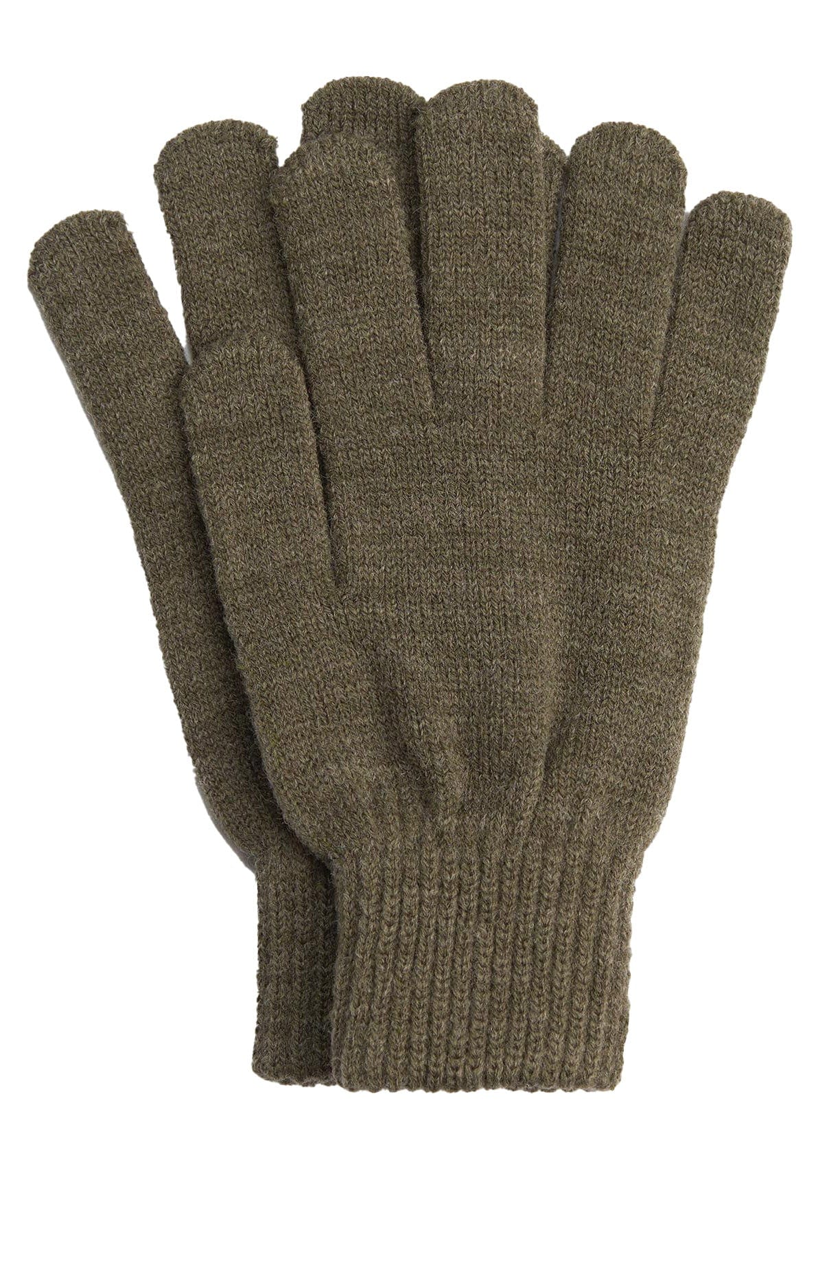 Tartan Scarf & Glove Gift Set - Classic/Olive - Image 4