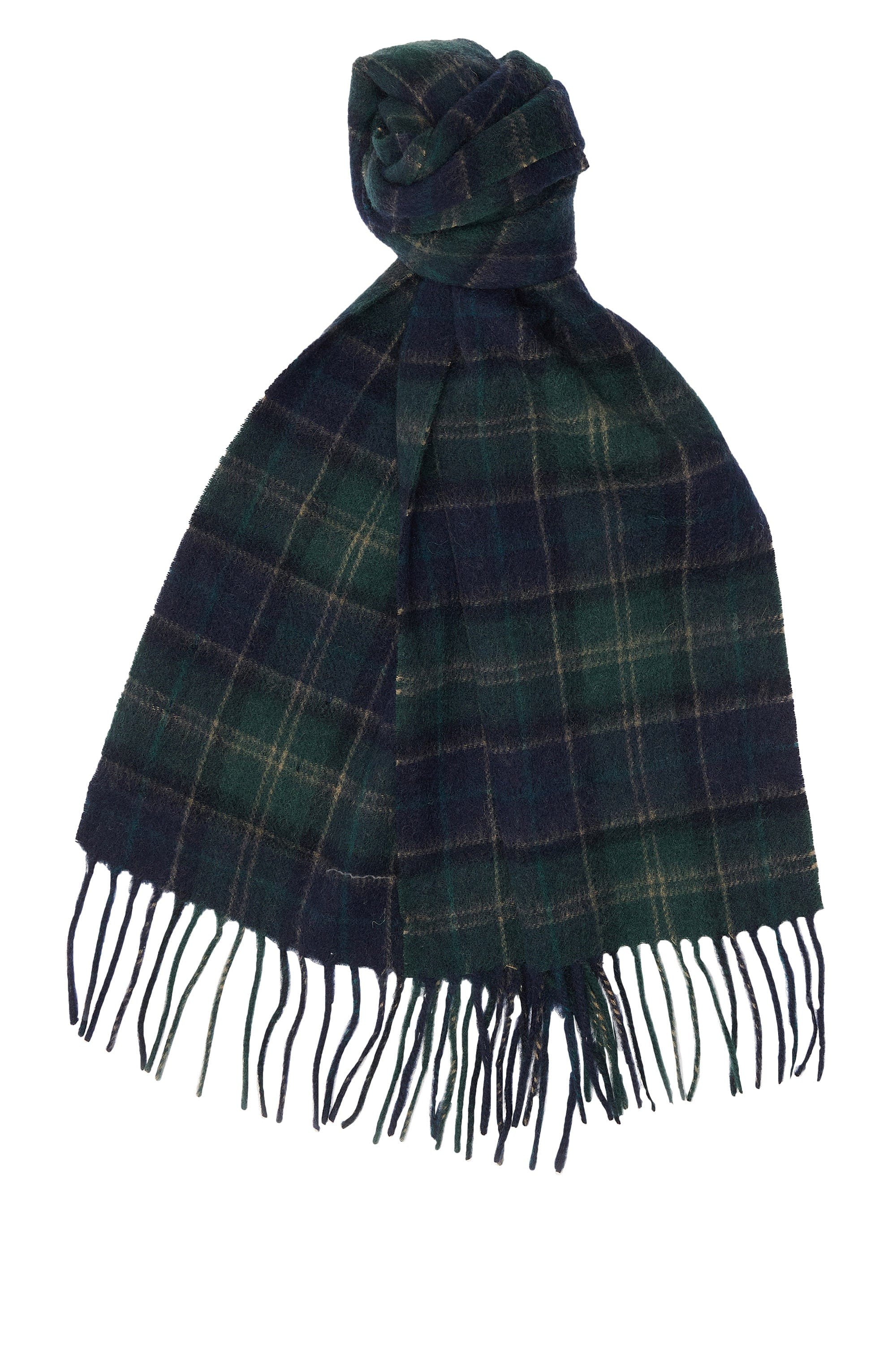 Tartan Scarf & Glove Gift Set - Green Loch Tartan - Image 4