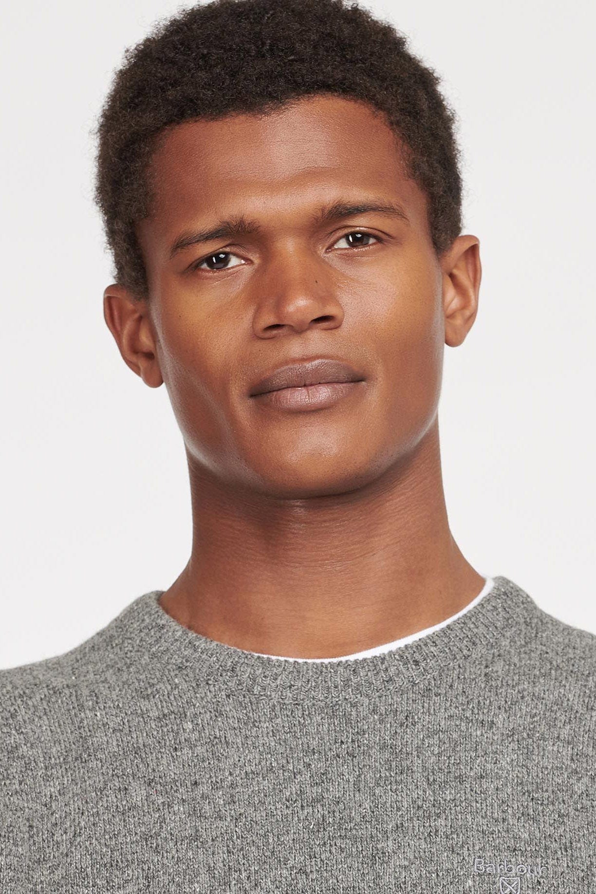 Tisbury Crew Neck Jumper - Grey - Image 5