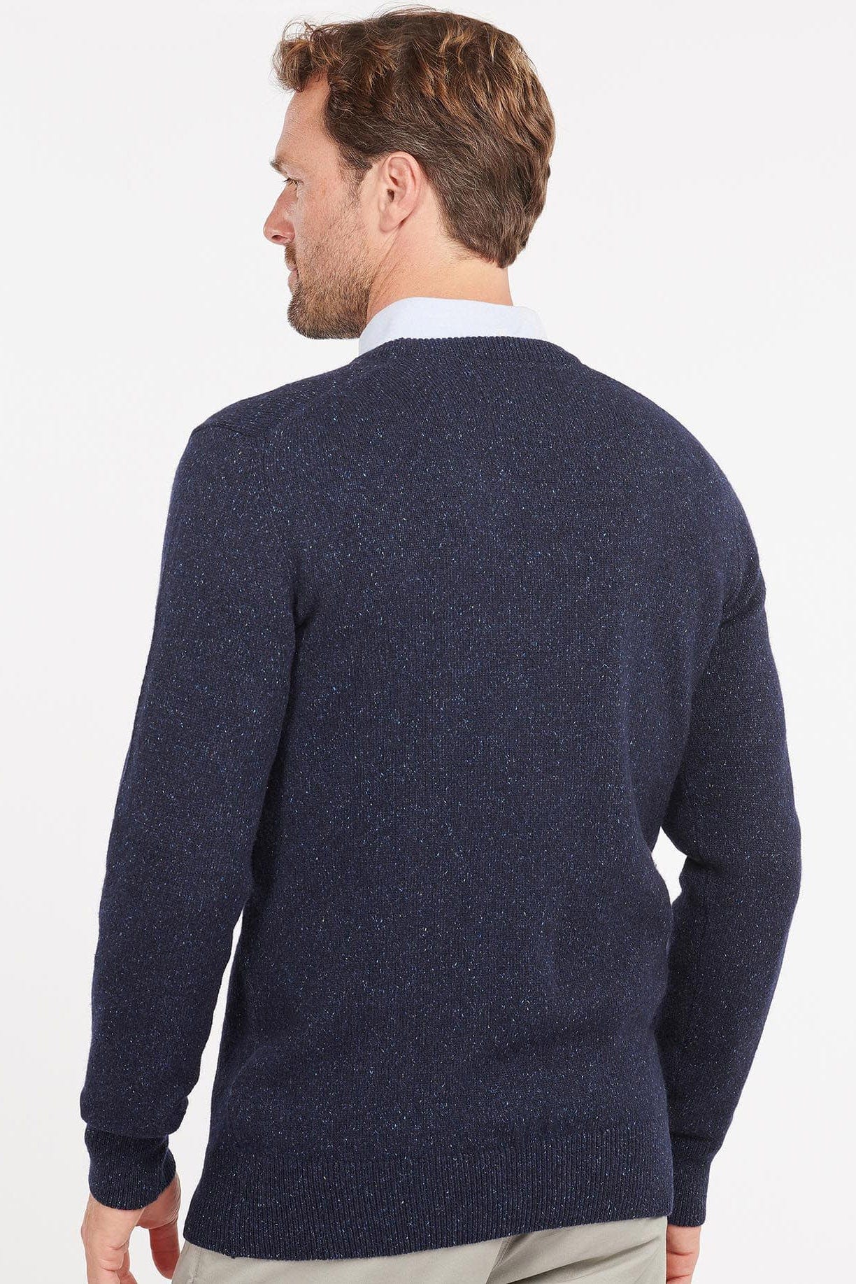 Tisbury Crew Neck Jumper - Navy - Image 3