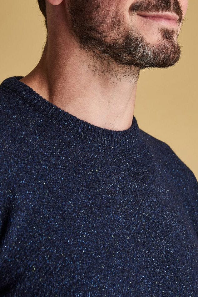 Tisbury Crew Neck Jumper - Navy - Image 6