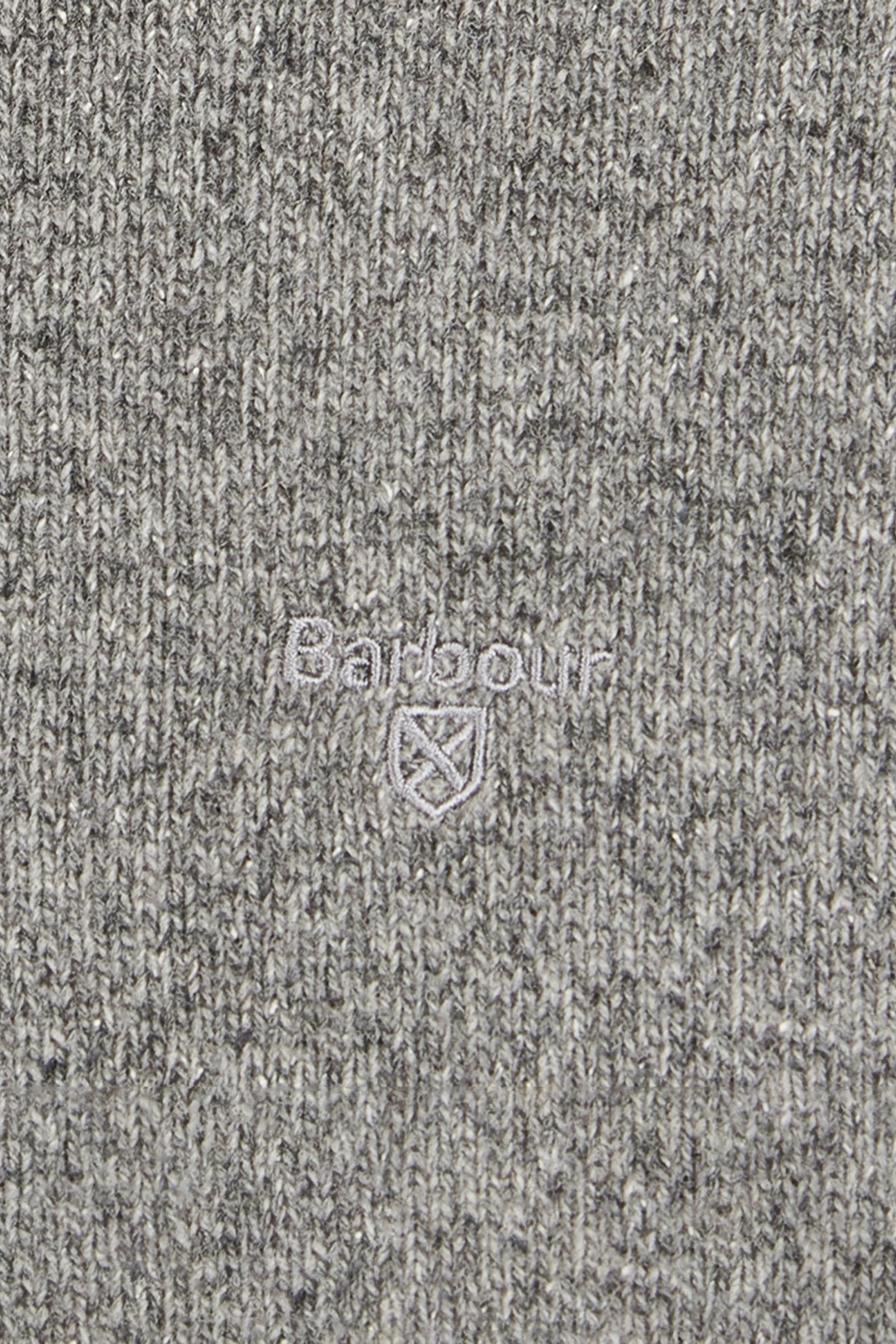 Tisbury Half Zip Knitted Jumper - Grey - Image 6