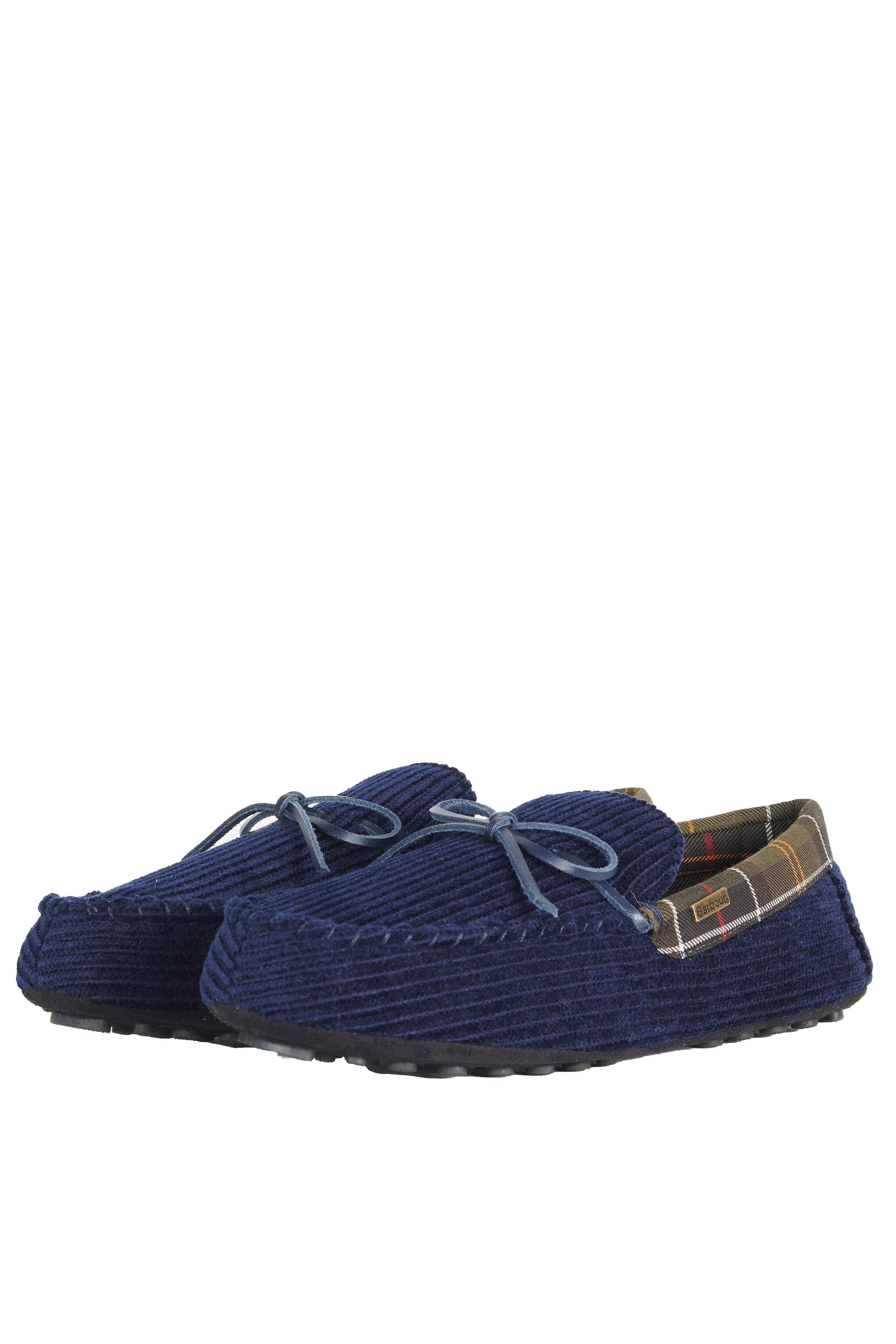 Tueart Slippers - Navy Cord - Image 2