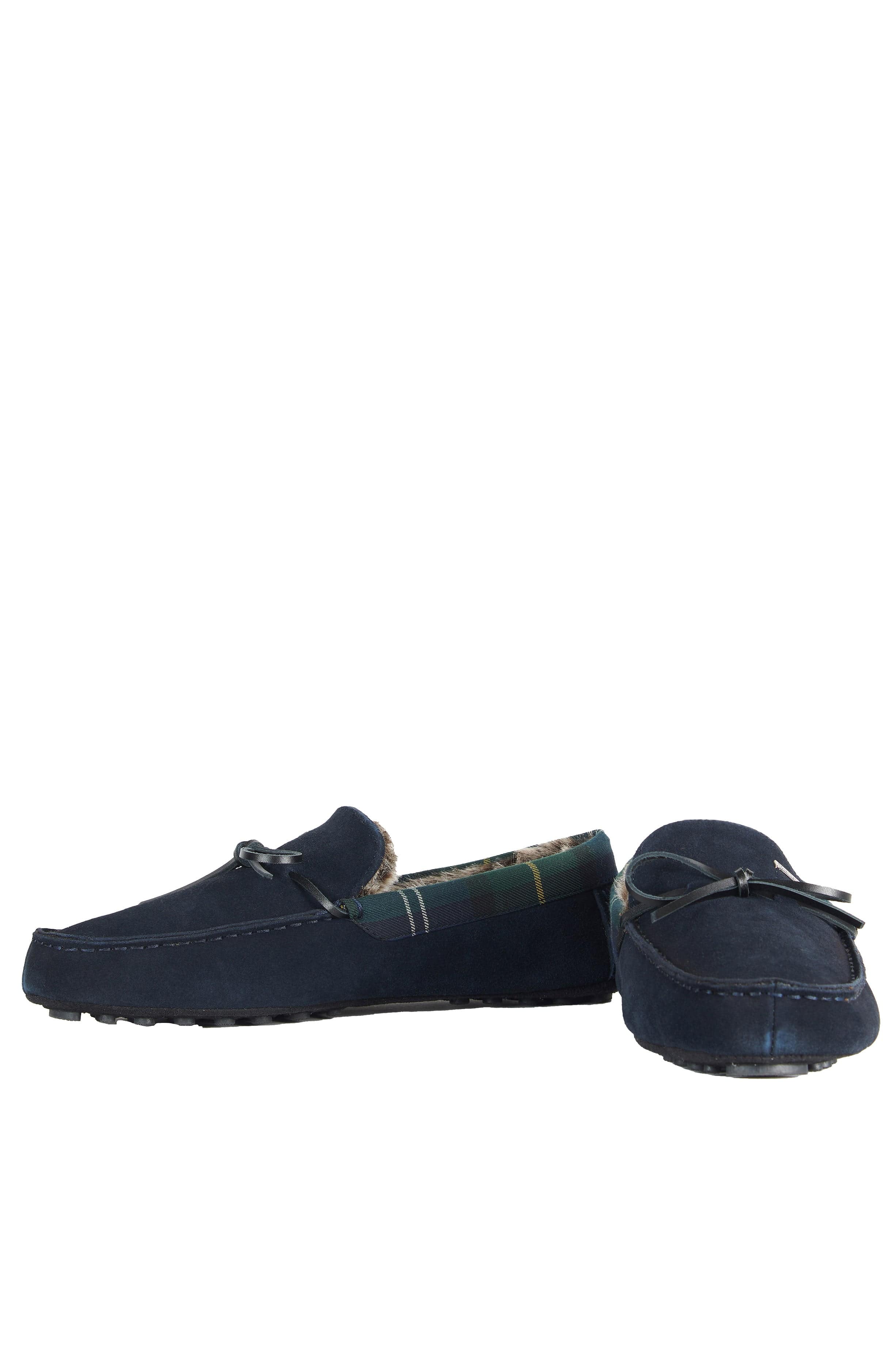Tueart Slippers - Navy Suede - Image 3