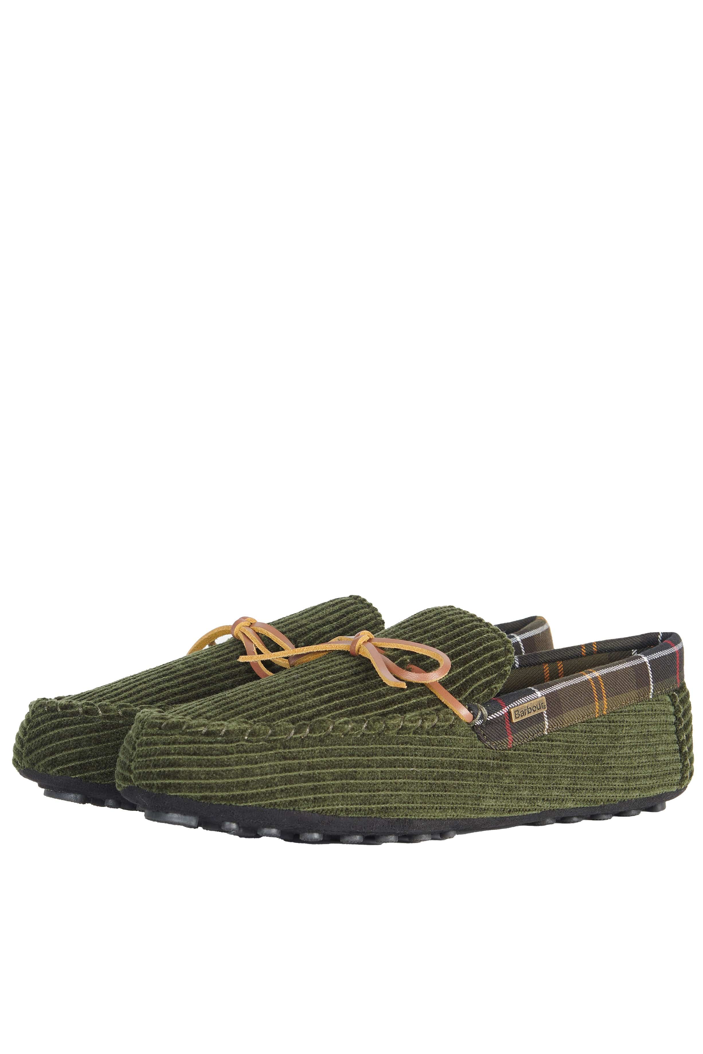 Tueart Slippers - Olive Cord - Image 2