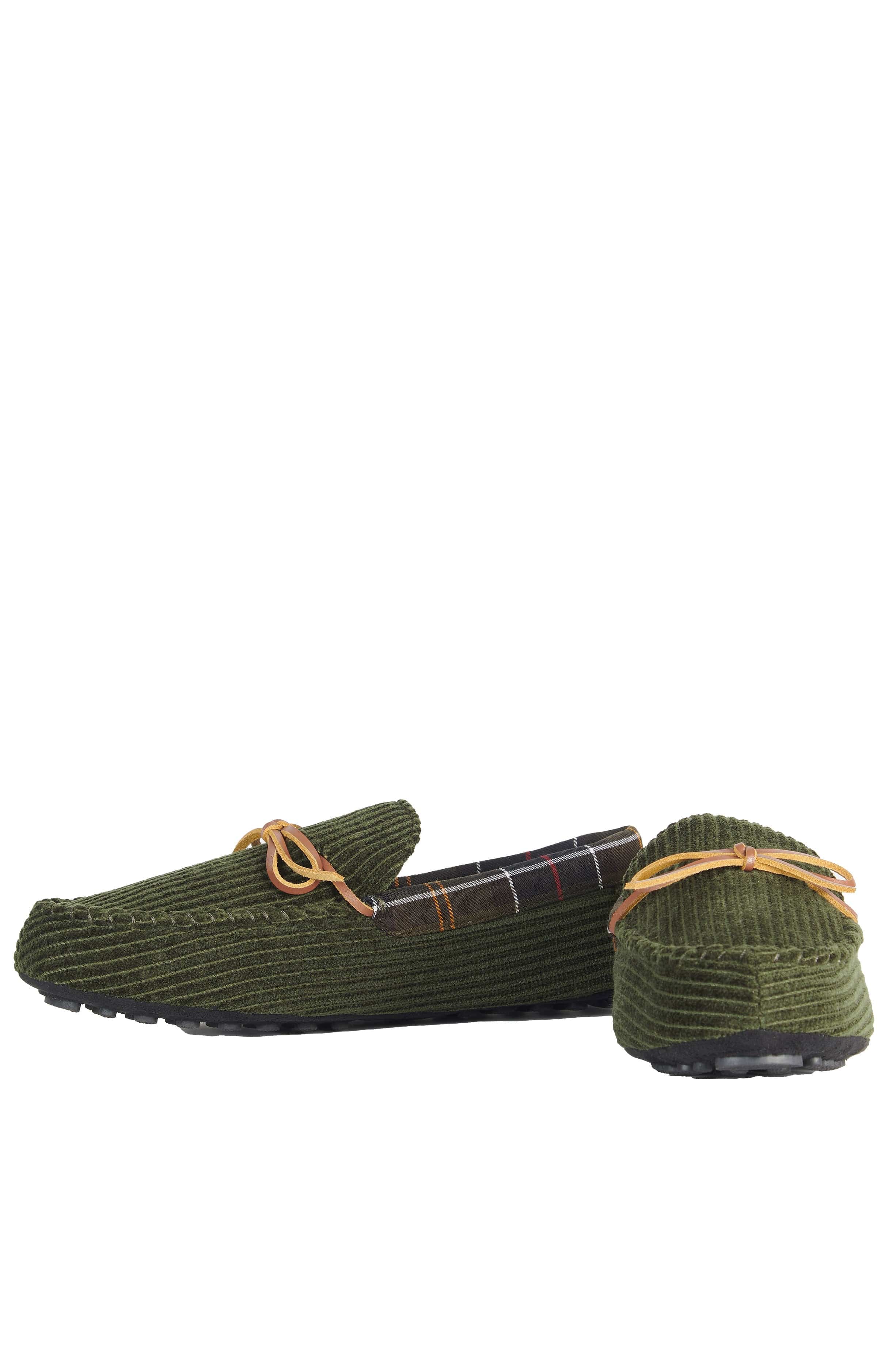 Tueart Slippers - Olive Cord - Image 3
