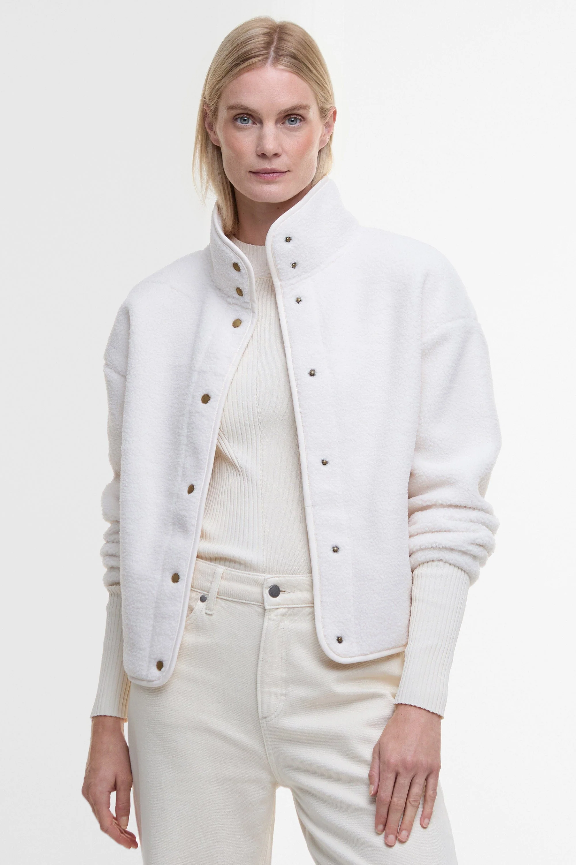 Violetta Fleece - Ecru - Image 3
