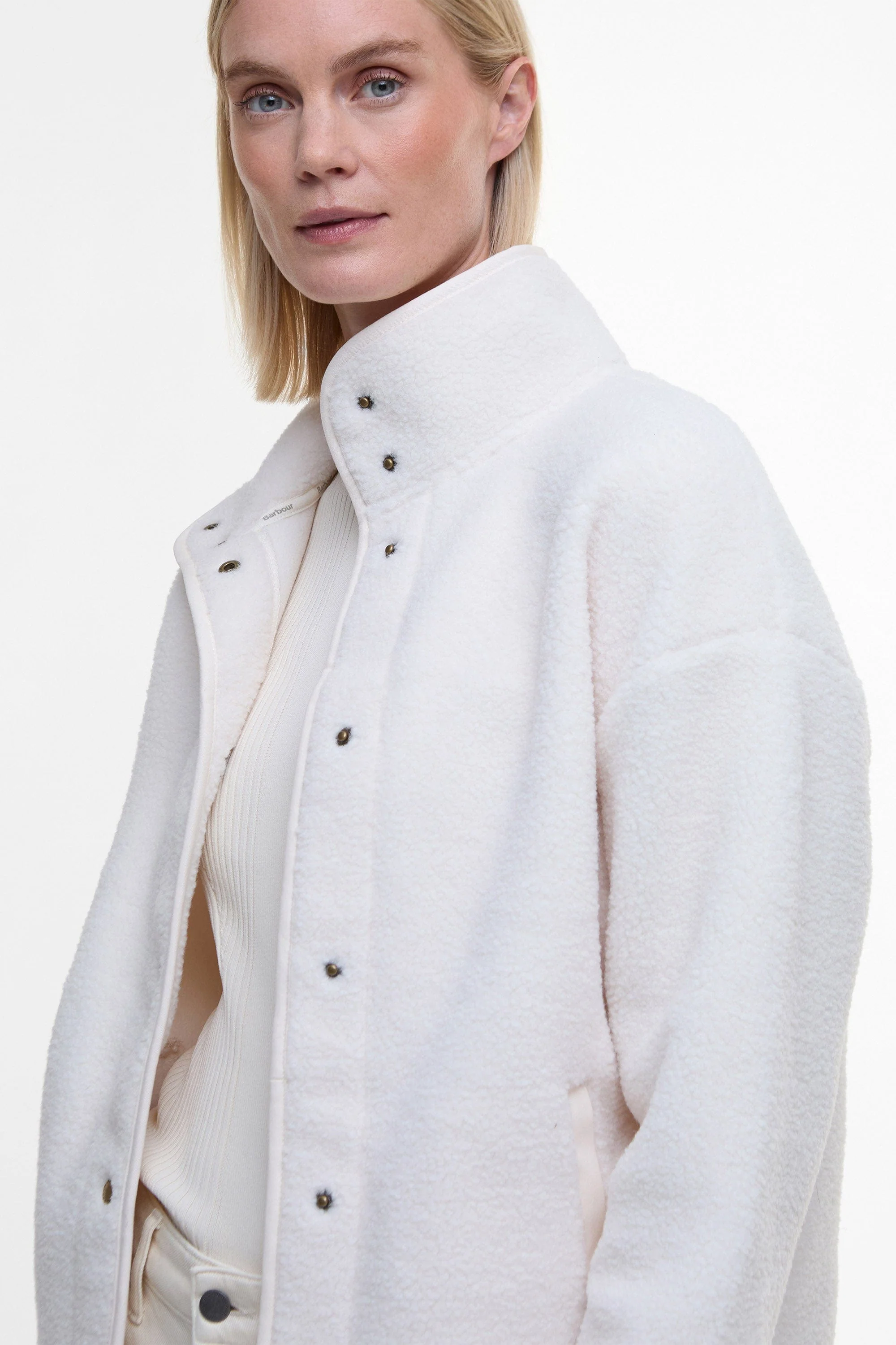 Violetta Fleece - Ecru - Image 5