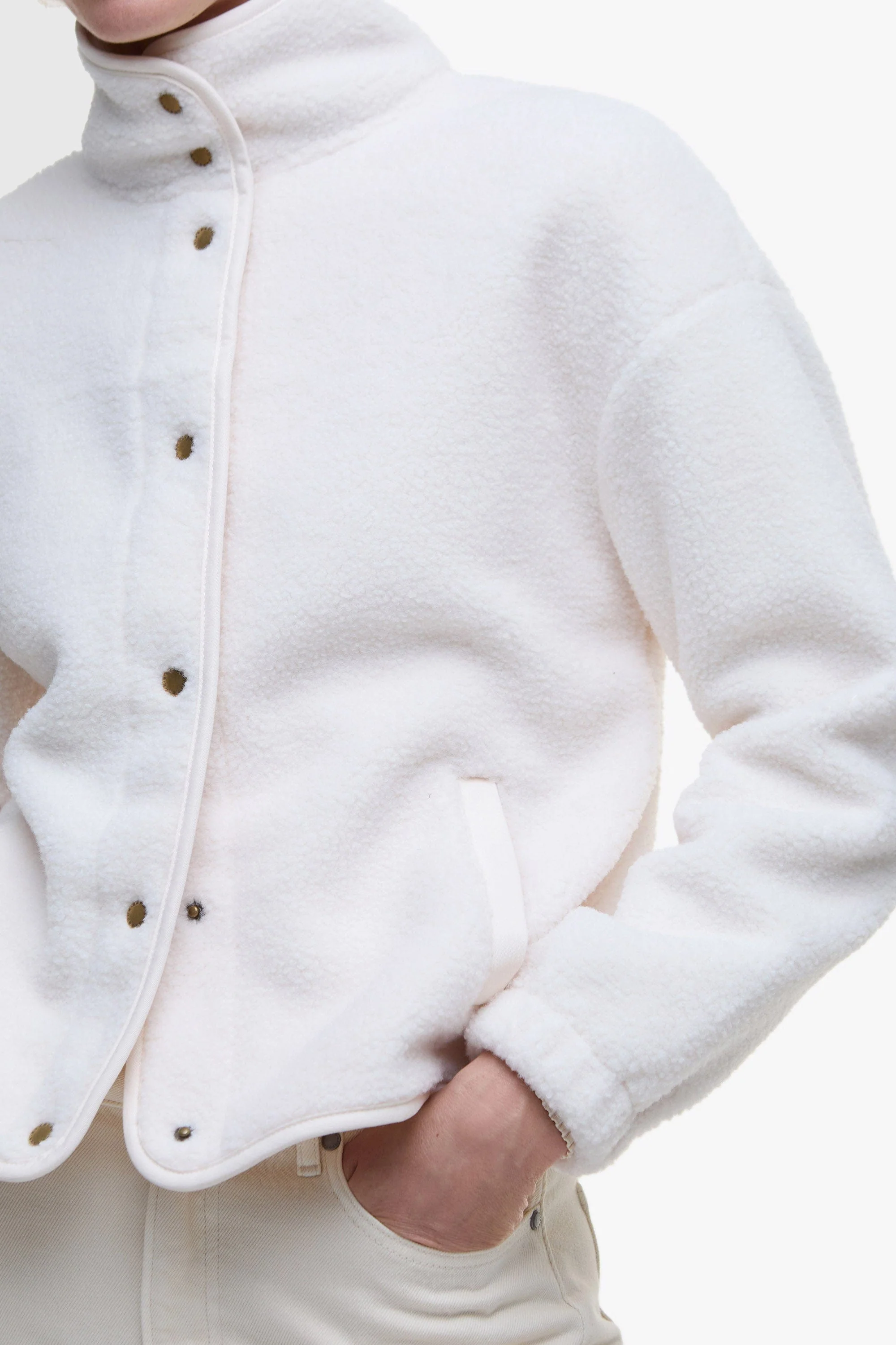 Violetta Fleece - Ecru - Image 7