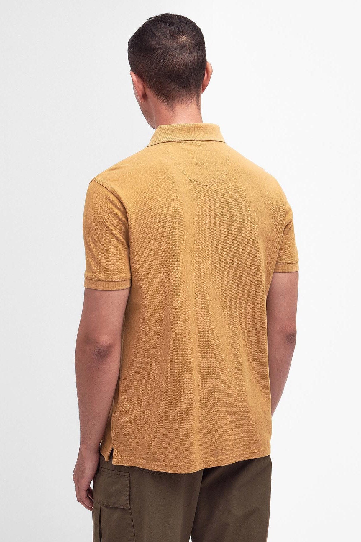 Washed-Out Sports Polo Shirt - Cumin - Image 6
