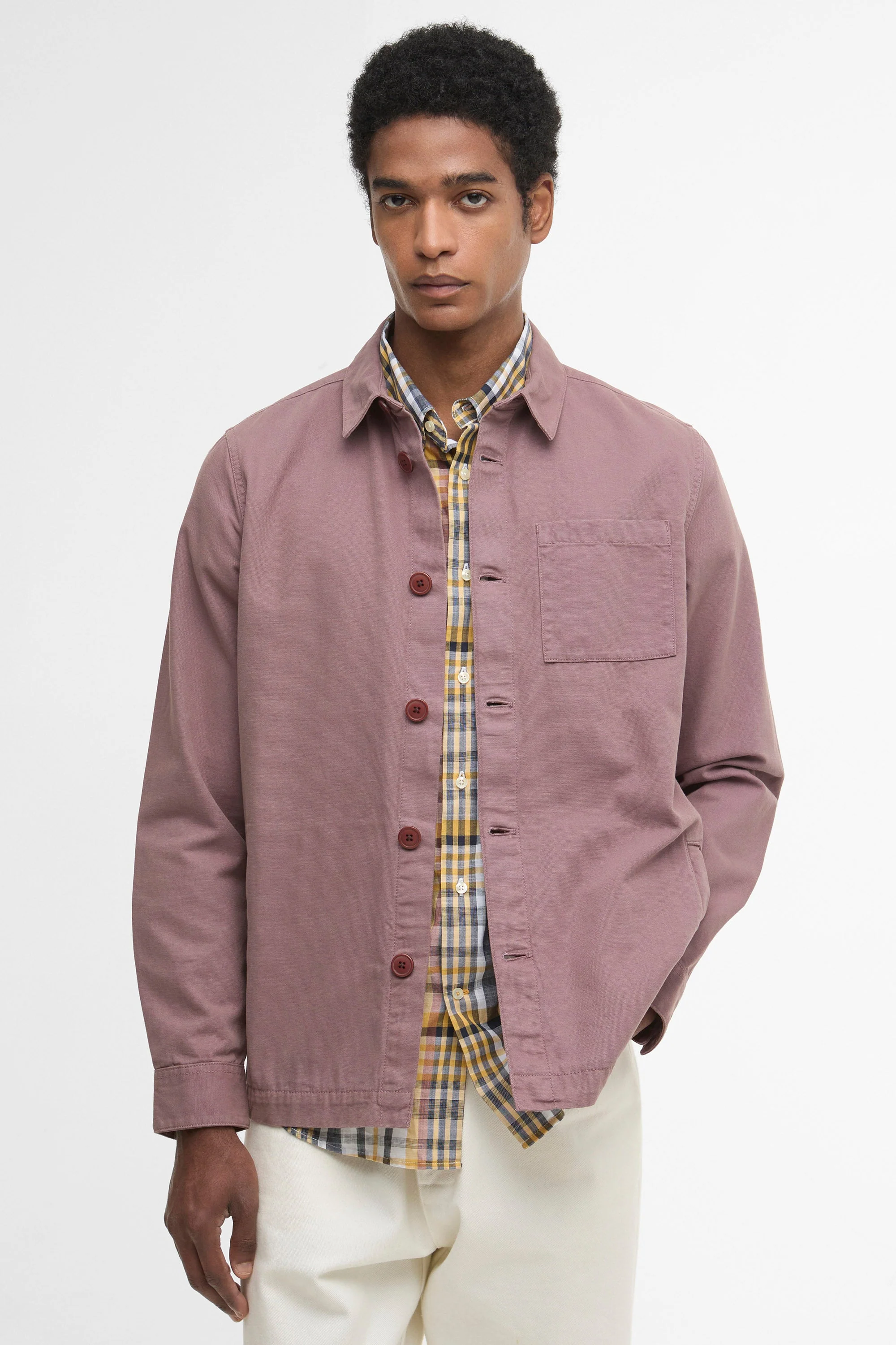 Washed Overshirt - Peppercorn - Image 2