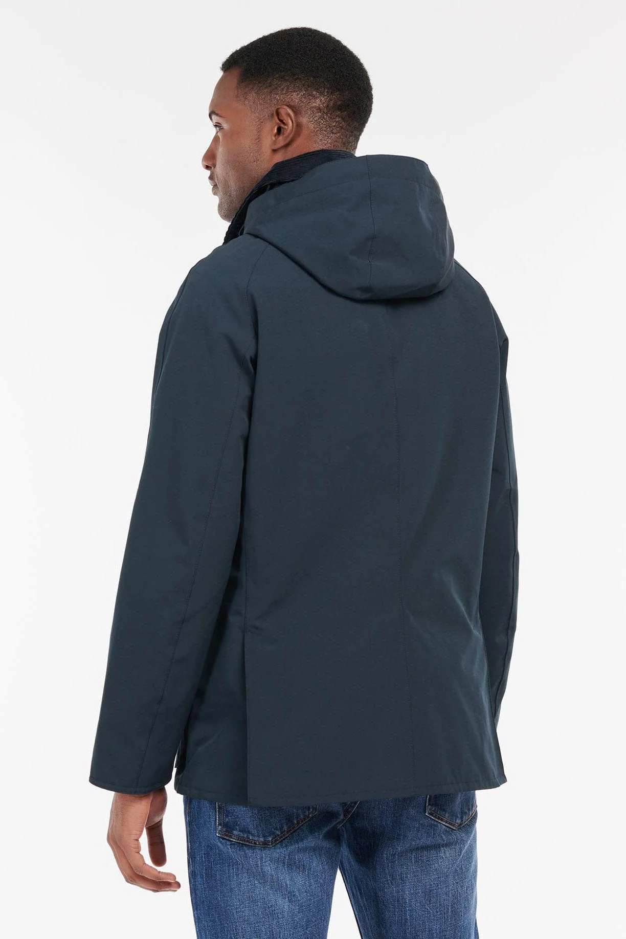 Waterproof Ashby Jacket - Navy/Dress - Image 3