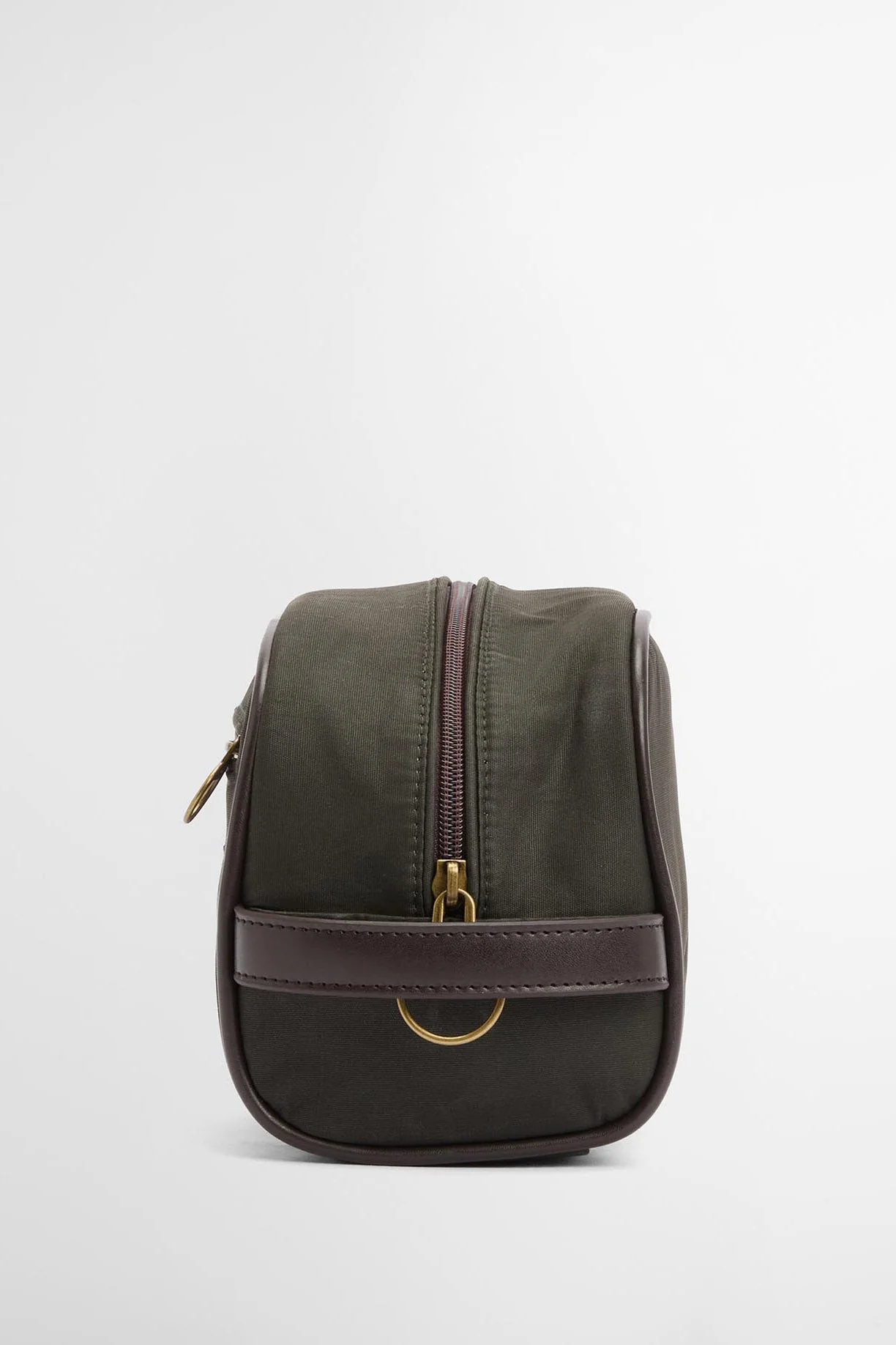 Wax Washbag - Olive/Beacon - Image 2