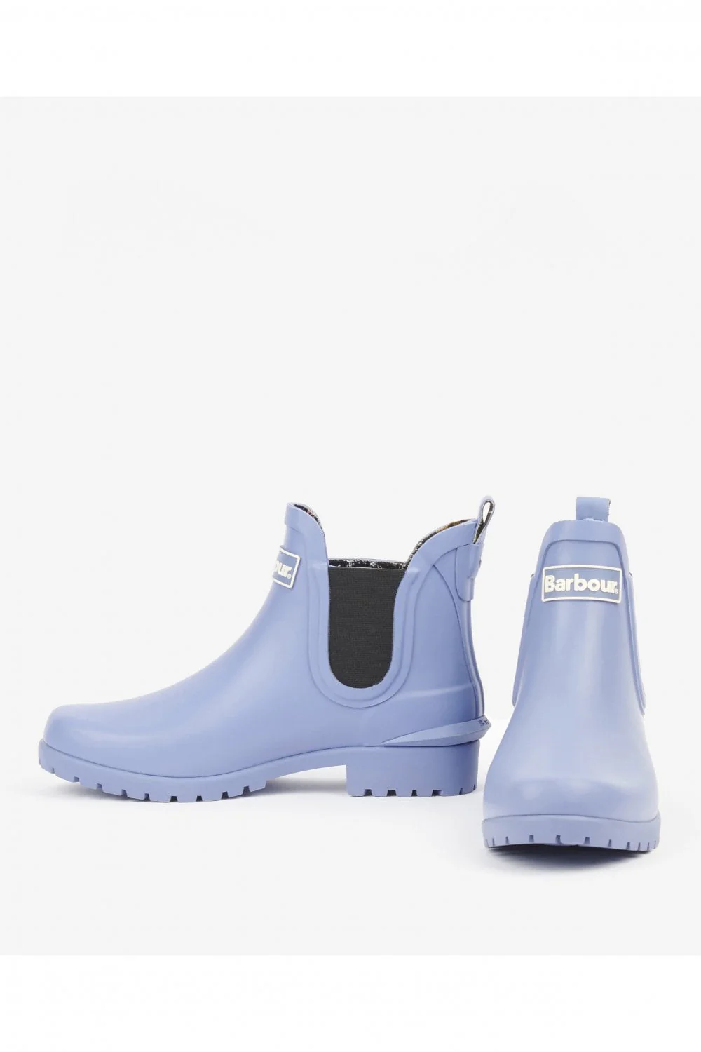 Wilton Short Wellies - Bell Flower Blue - Image 4