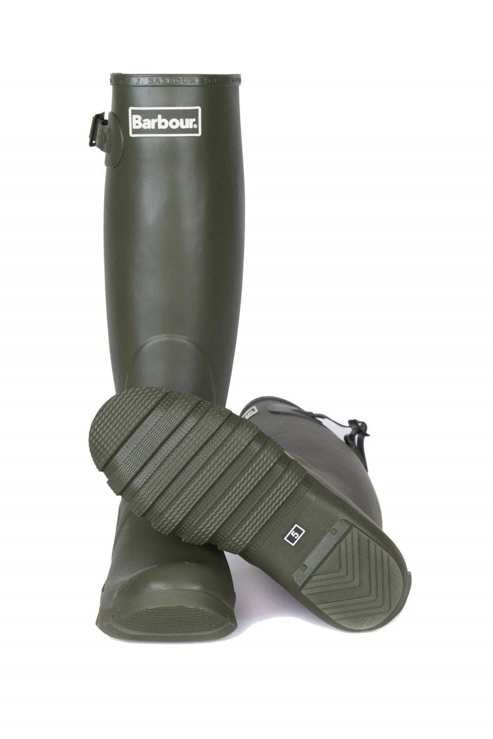 Womens Bede Wellington Boots - Olive - Image 4
